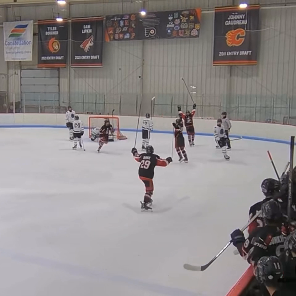 Matthew Cross: Slap-shot Goal Down The Slot | Philadelphia Revolution 15U AAA