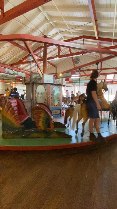 Flying Horses - 06.09.23 carousel - Amusement Parks Near Me - Oak Bluffs, Massachusetts