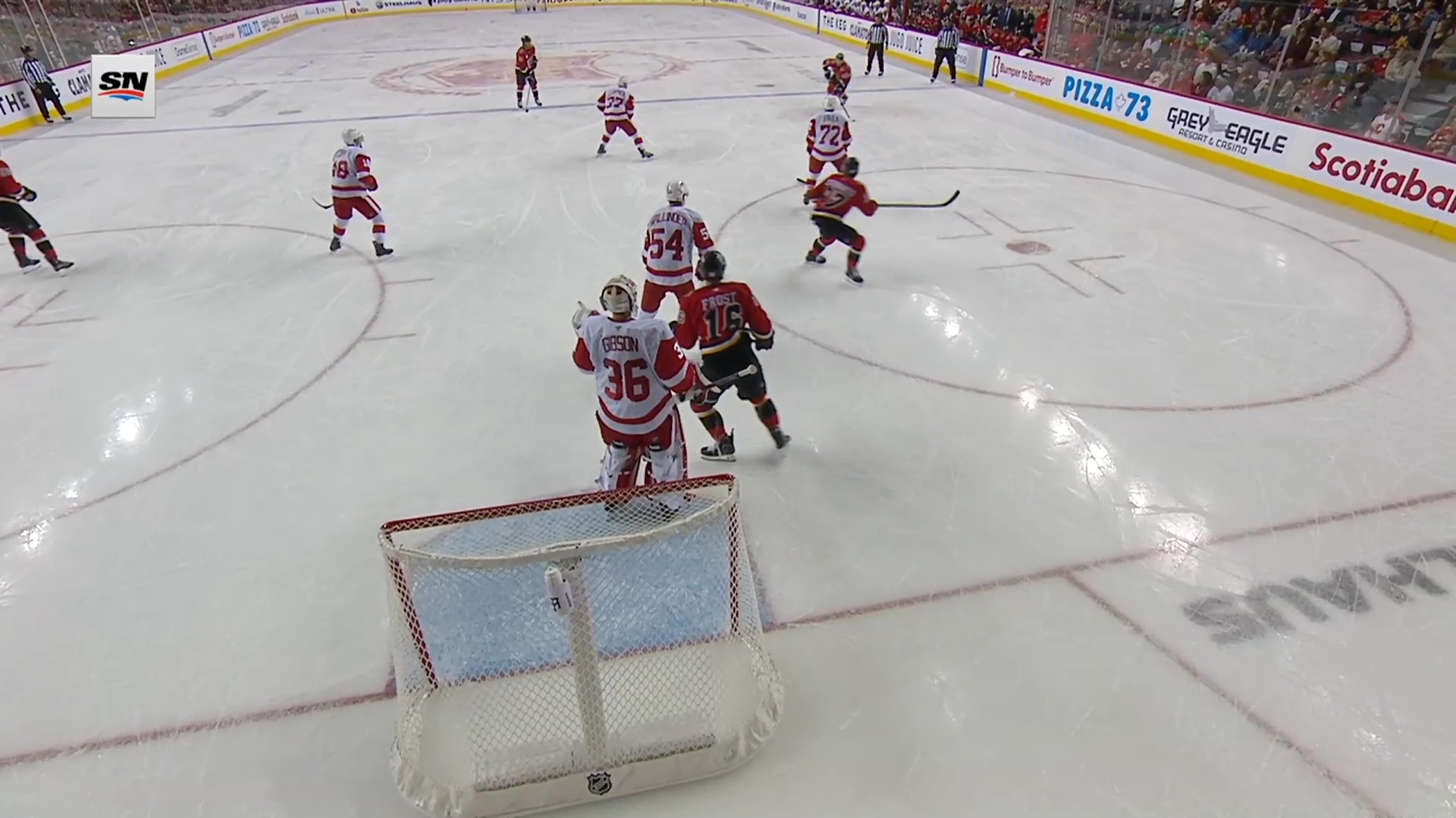 Flames End Eight-Game Skid vs. Red Wings for Third Straight Win · Oct. 24, 2026
