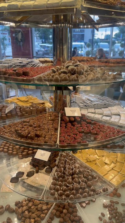 Selda Bakery - chocolate display - Bakeries Near Me - Richardson, Texas
