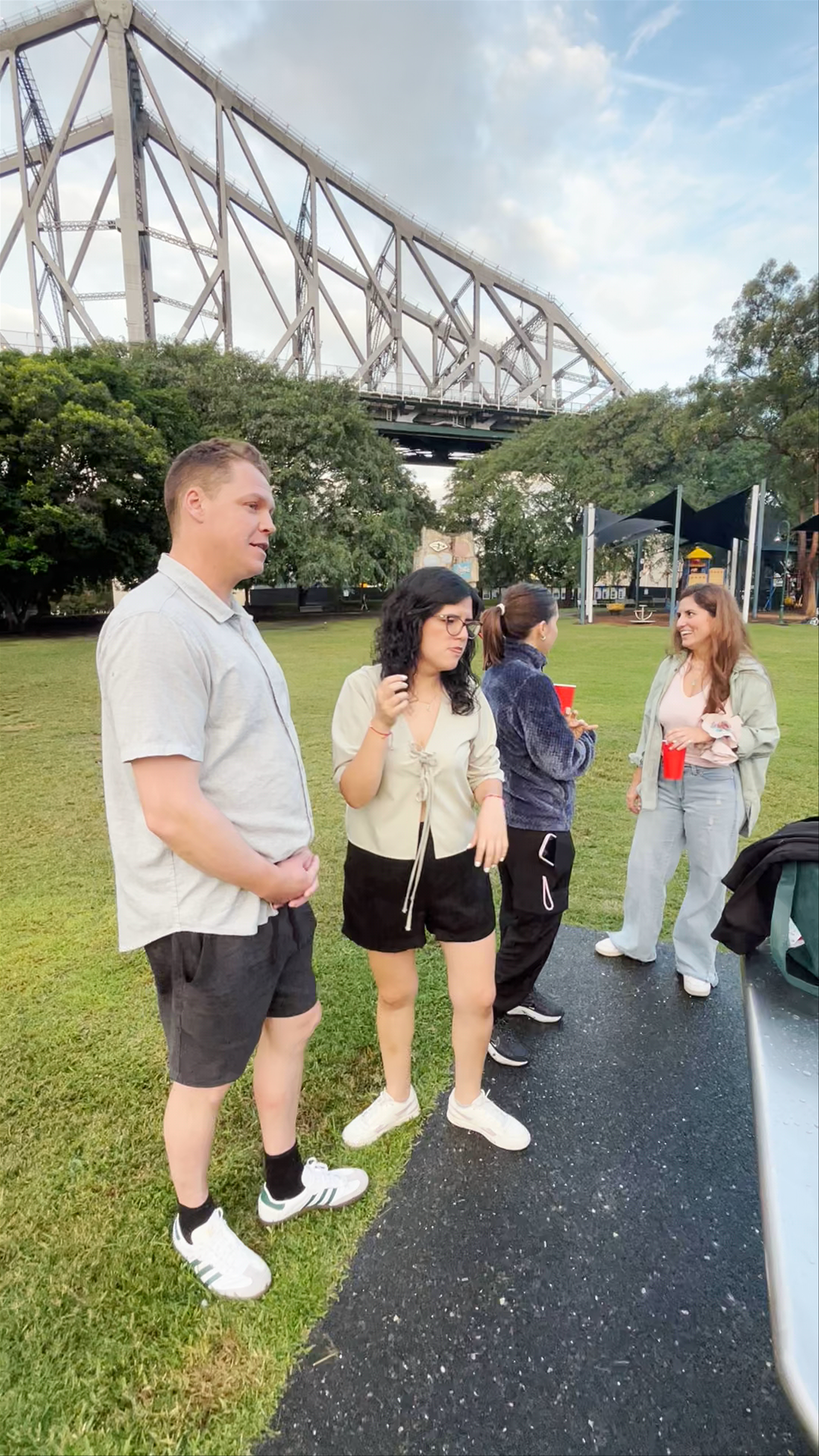 Casual Riverside BBQ at Captain Burke Park, Kangaroo Point