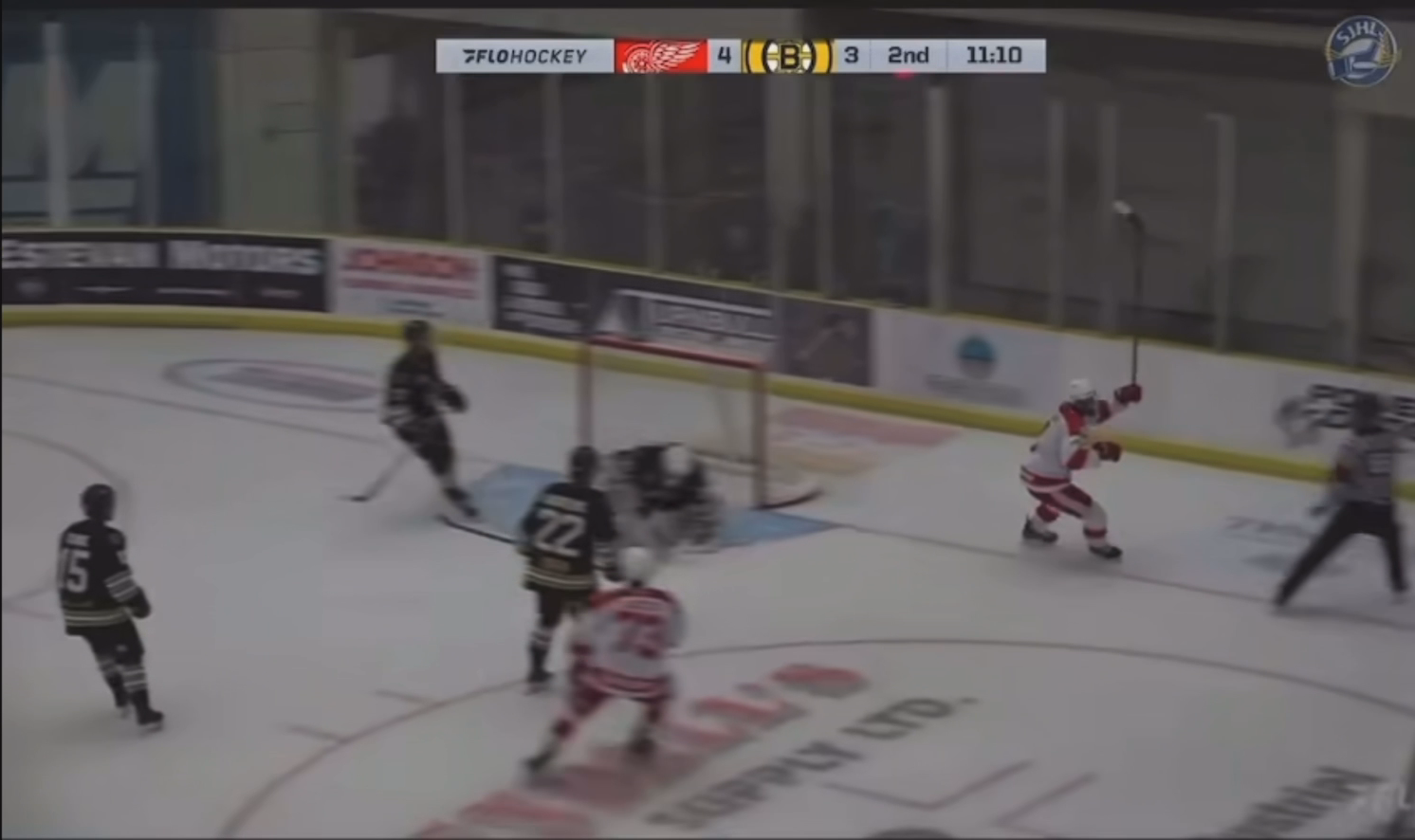 Aidan Mohan's First SJHL Goal: A Game-Winning SH Highlight