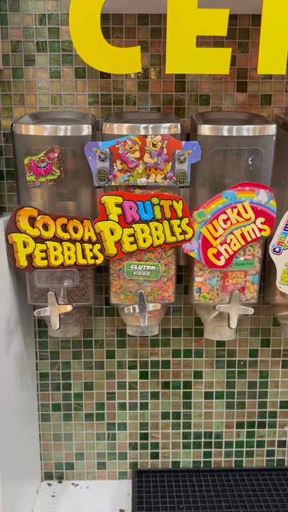 The Spin Coffee and Vinyl - Cereal bar! How cool! - Coffee & Tea Near Me - Dallas, Texas