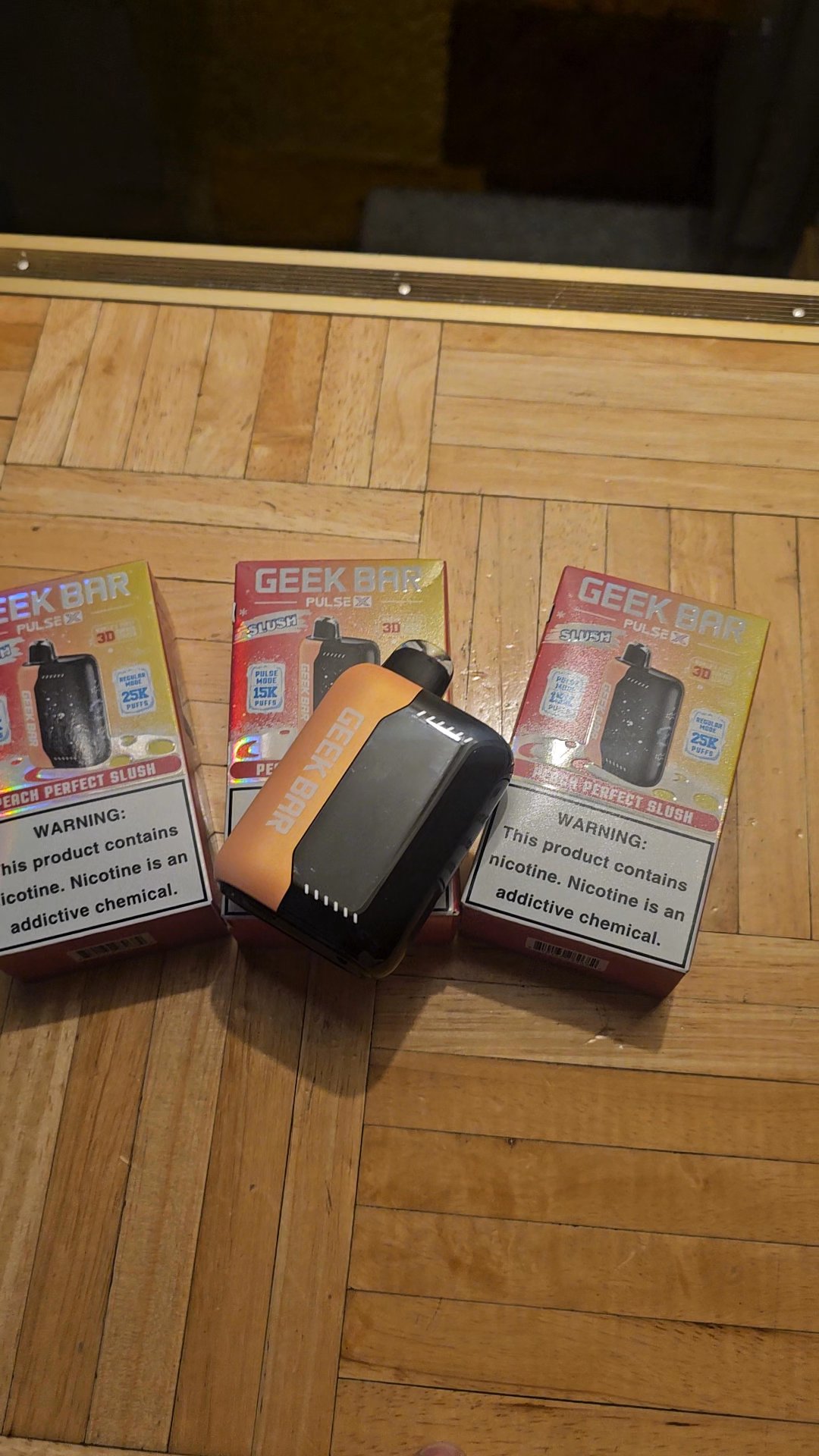 peach perfect slush geek bar pulse x Peach Perfect Slush Geek Bar Pulse X 25k (Slush Edition) Disposable Vape