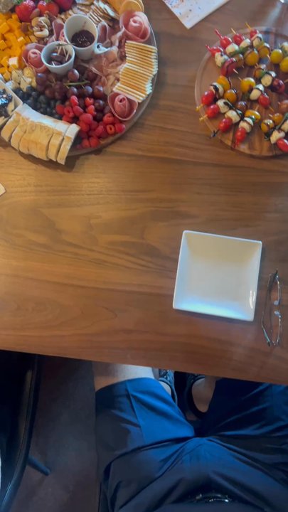 Cloud Bar - This is the spread that we ordered for the birthday guests to enjoy before the flat bread pizza's came out. - Wine Bars Near Me - El Dorado Hills, California