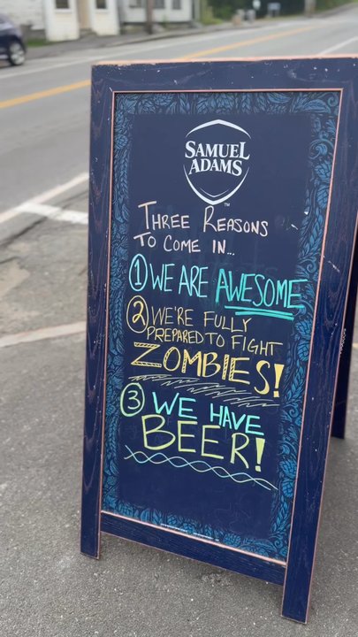 Six Penny Jug - Sign outside! - Pubs Near Me - Norridgewock, Maine