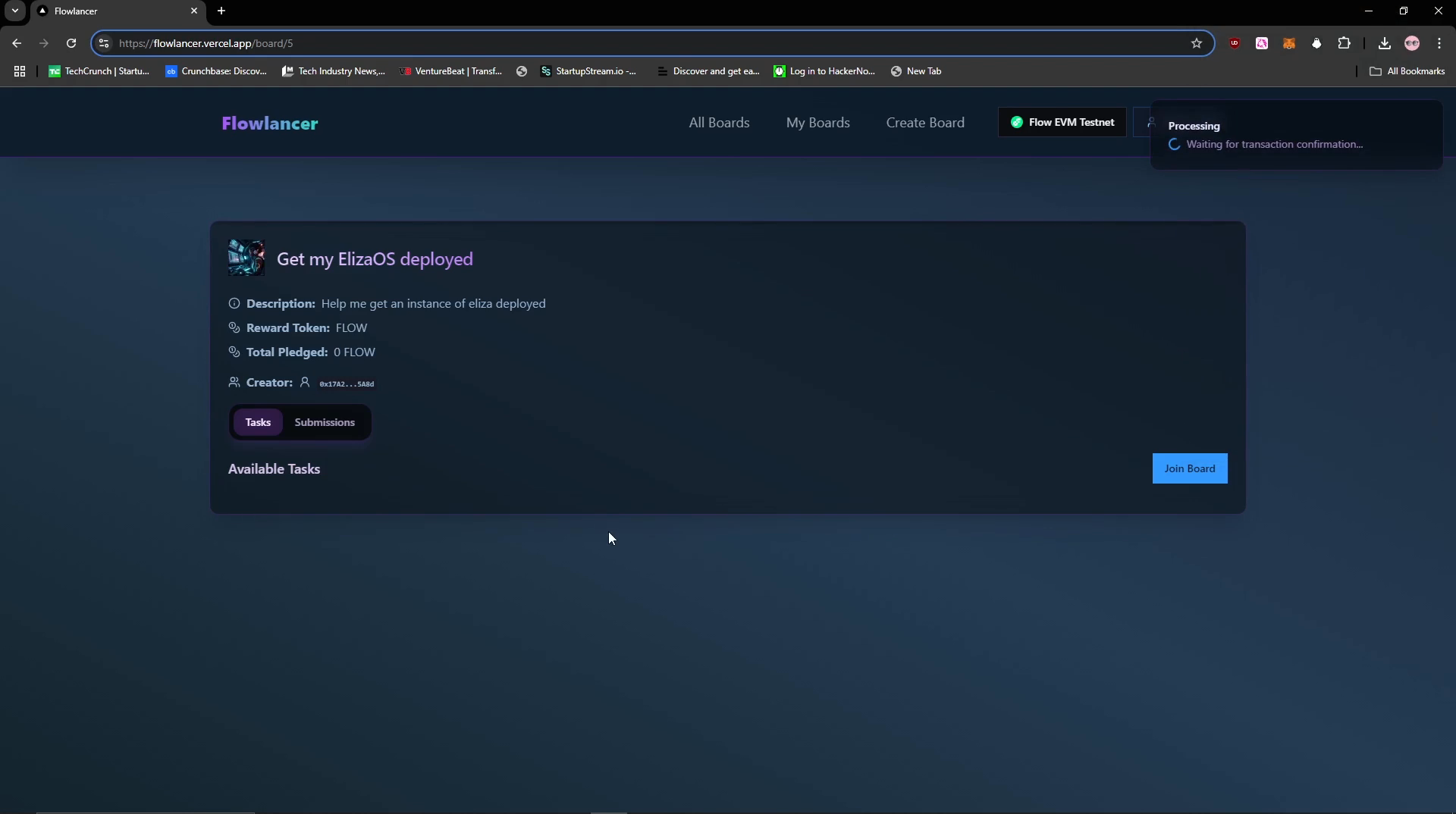 Flowlancer video demo
