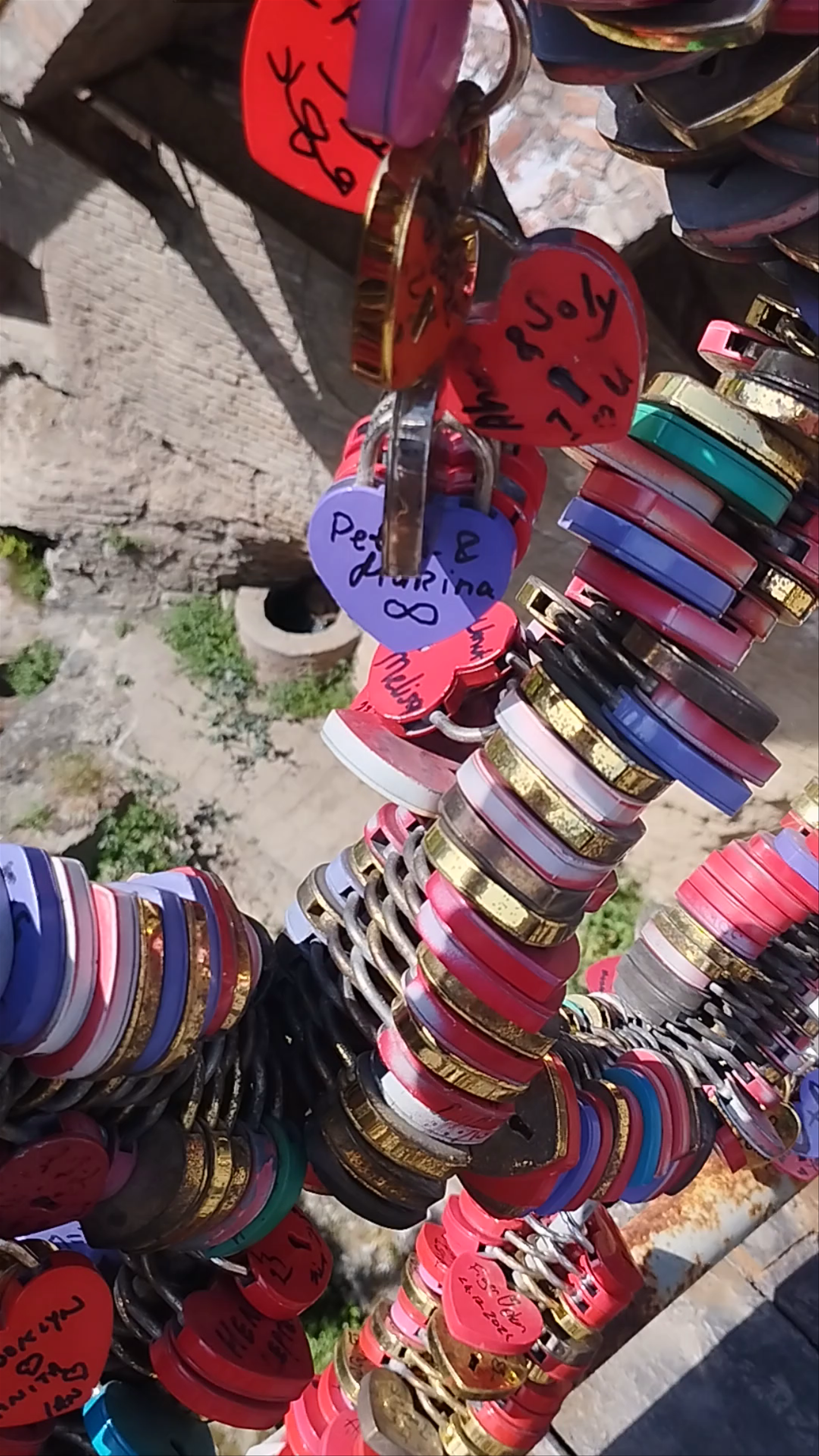 Bridge of Love on Abano Street - Heartfelt Moments in Tbilisi, Georgia