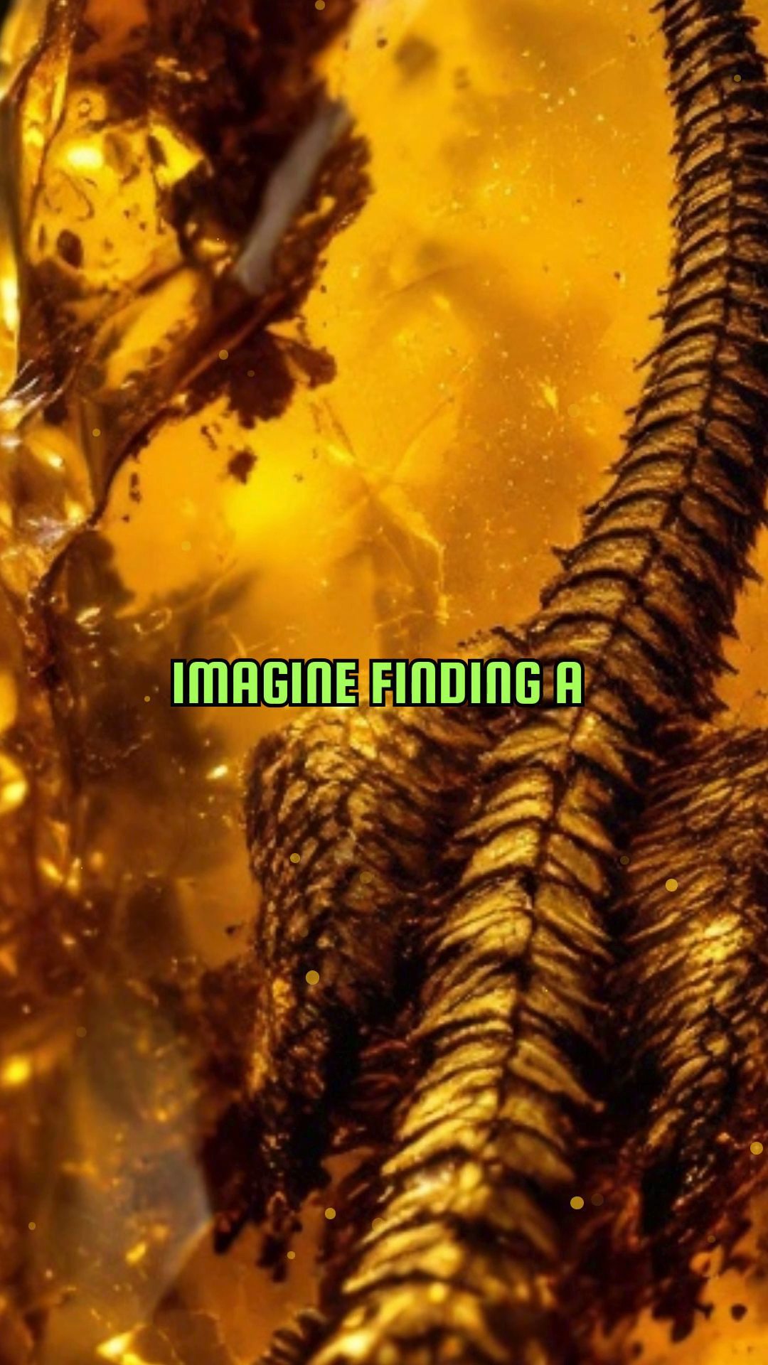 The Unsettling Discovery of a Perfectly Preserved Dinosaur Tail in Amber