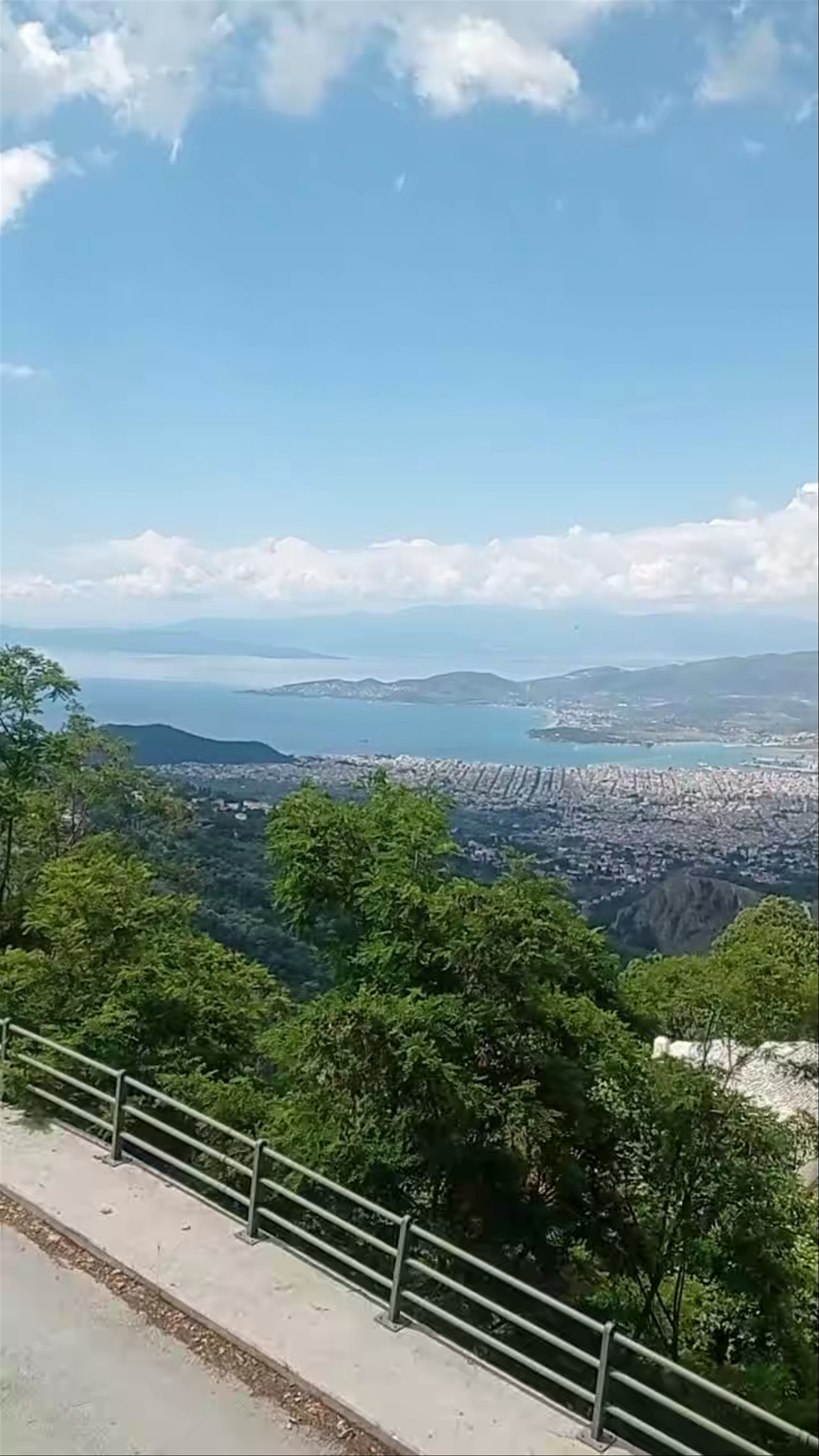 Breathtaking Panoramas from Portaria Viewpoint in Makrinitsa, Greece