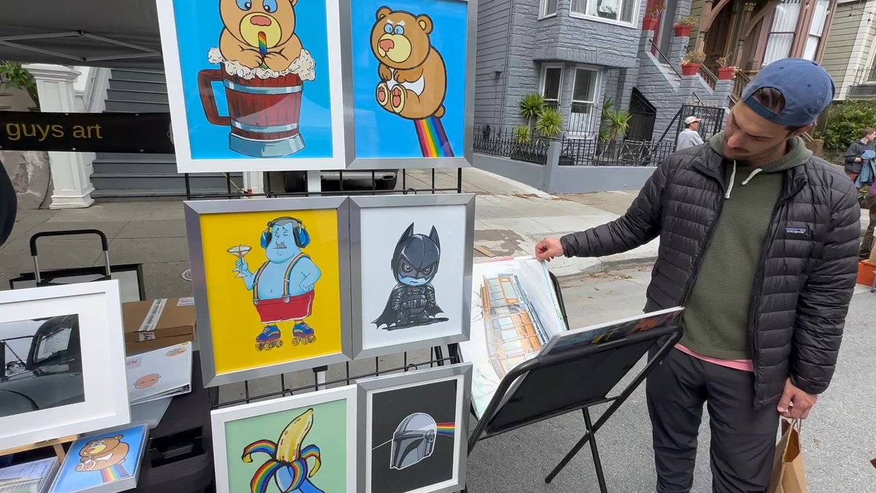 Art Walk SF - Checking out local art - Art Galleries Near Me