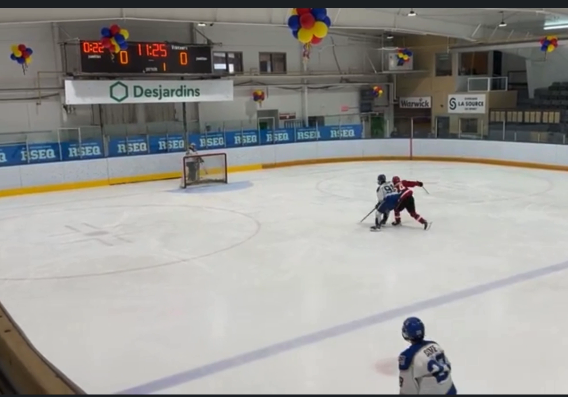 Édouard Grenier: puck playing highlight Collège de Lévis M15 D1
