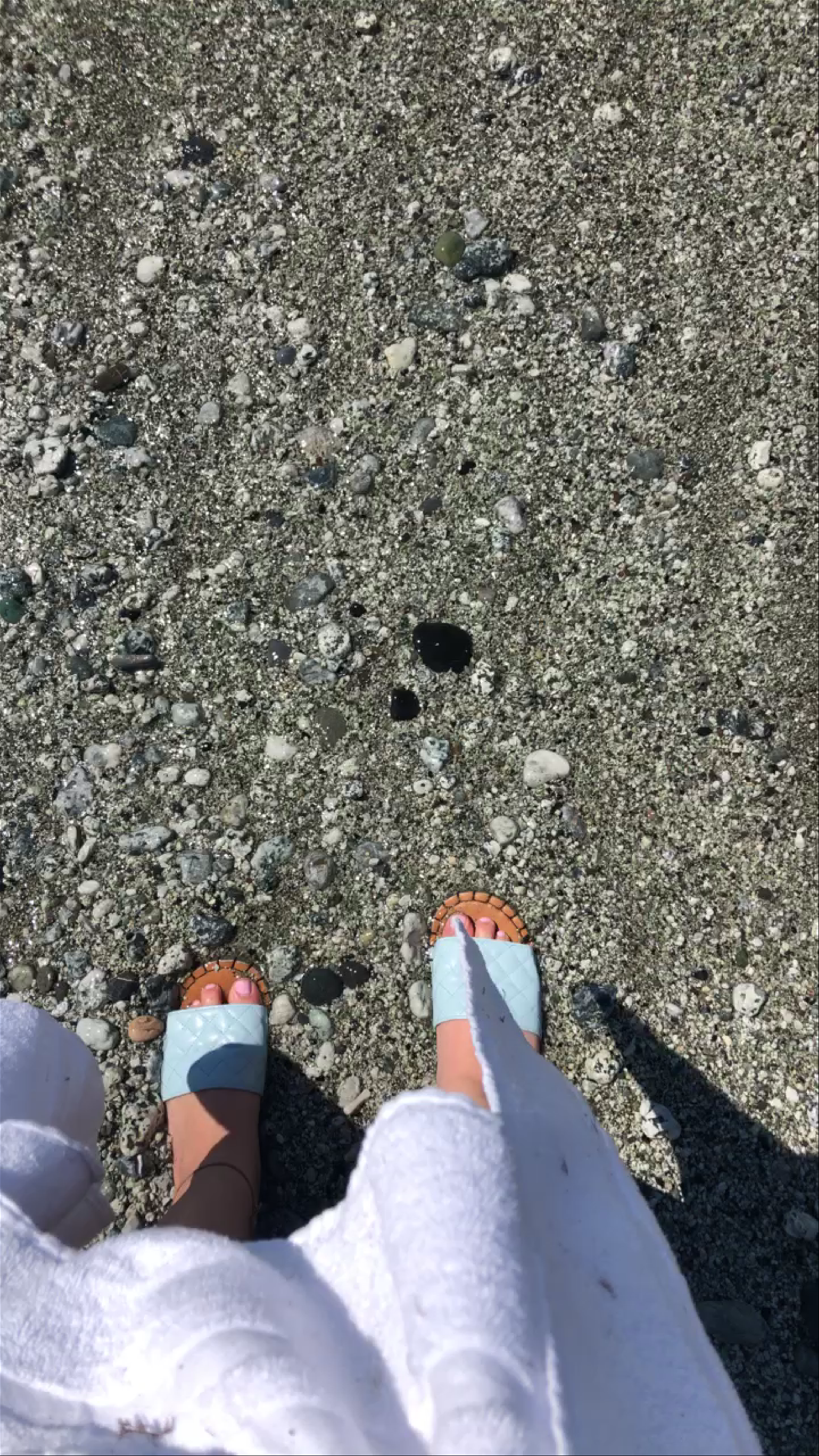 Sunny Beach Day at Spiaggia di Monterosso in Monterosso al Mare, Italy