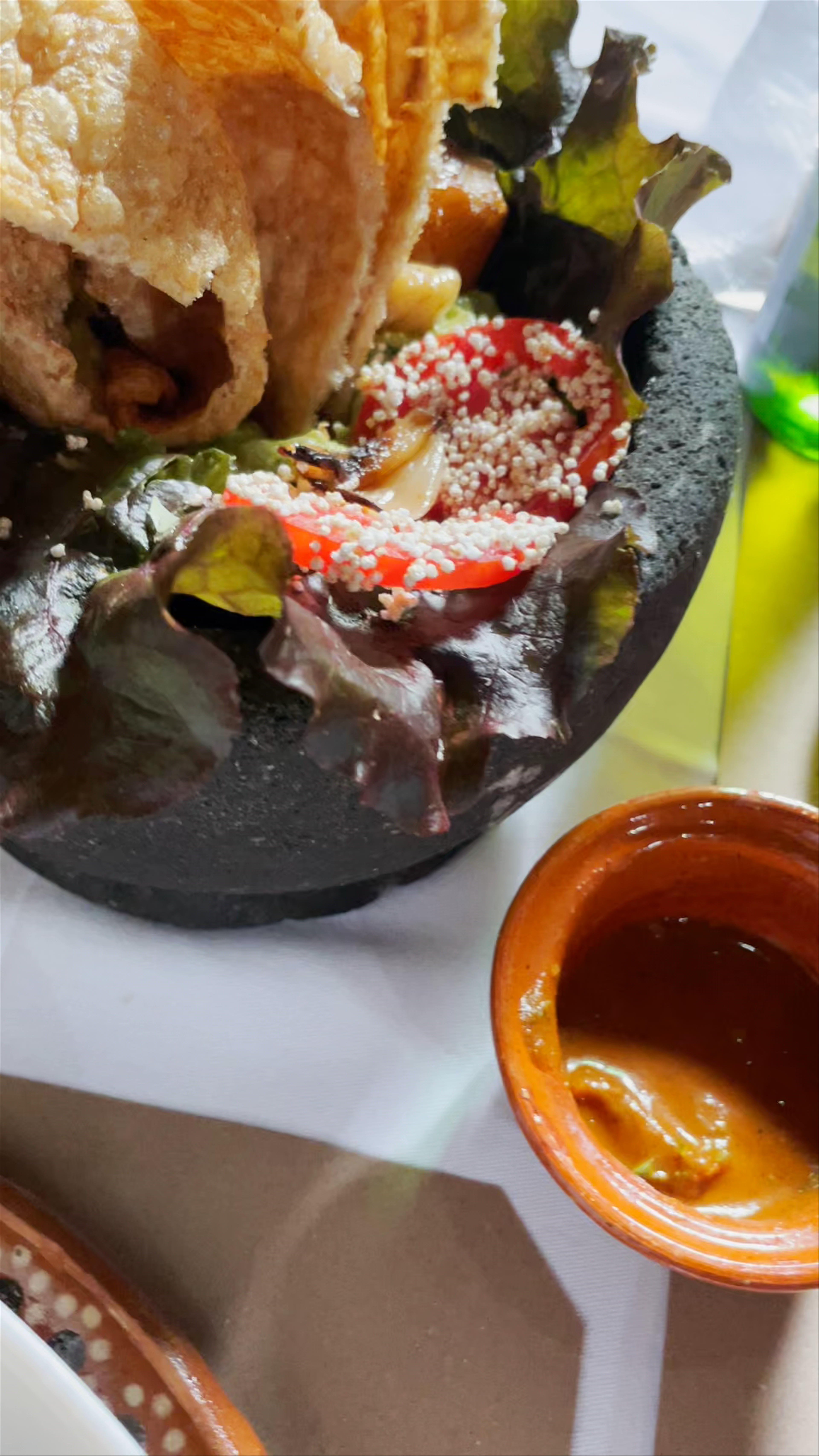 Traditional Mexican Culinary Delight at La Gruta Teotihuacan