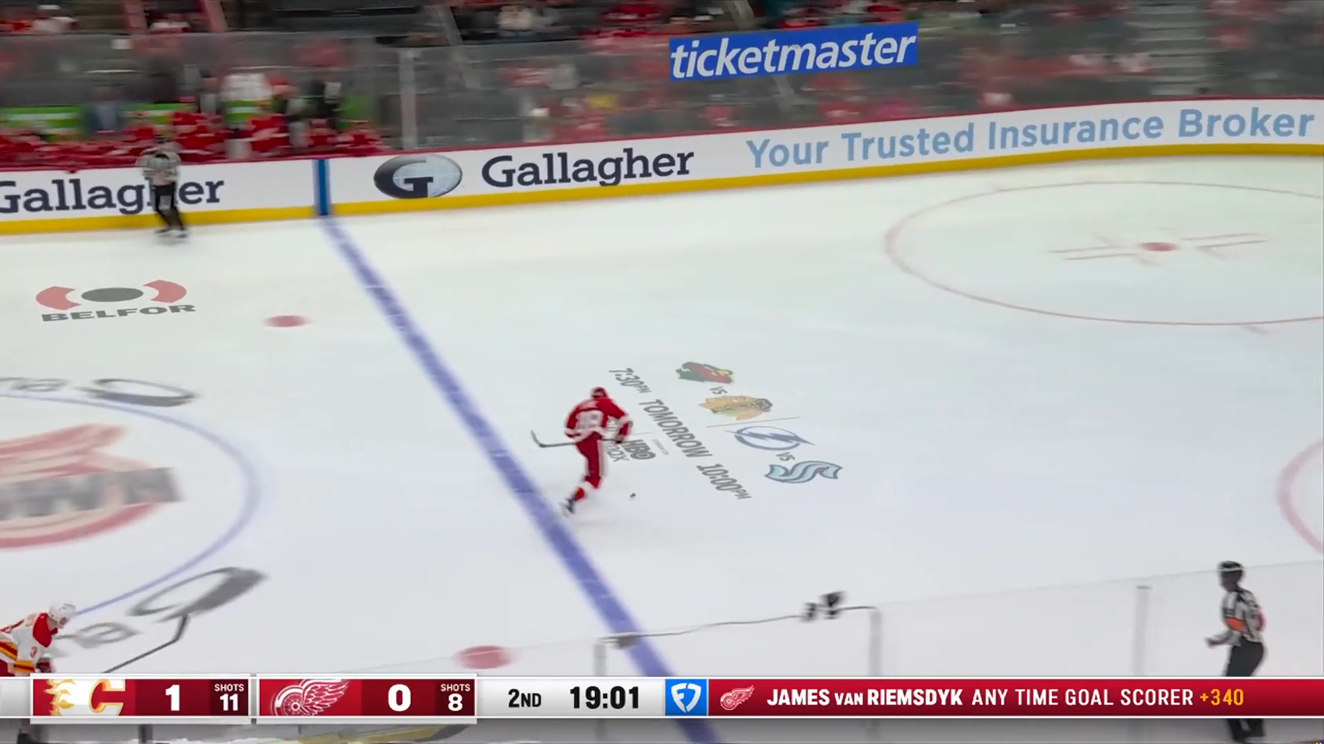 Kane passes Joe Mullen on all-time American goals list · Mar 16, 2026