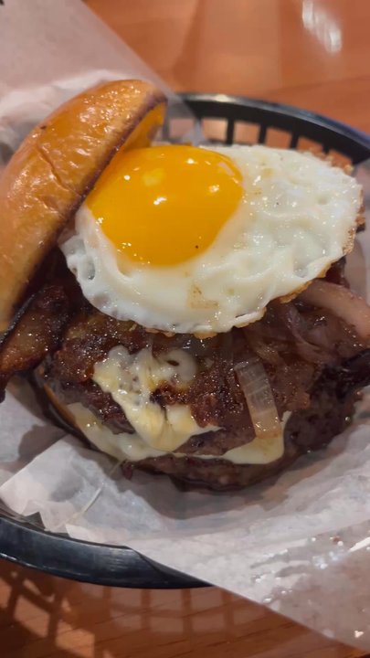 Bust Outs - The loop burger with sunny side egg! - Burgers Near Me - Chicago, Illinois
