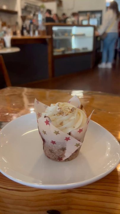 Corvus Bakery - Yum! Carrot cake muffin - Bakeries Near Me - Grass Valley, California