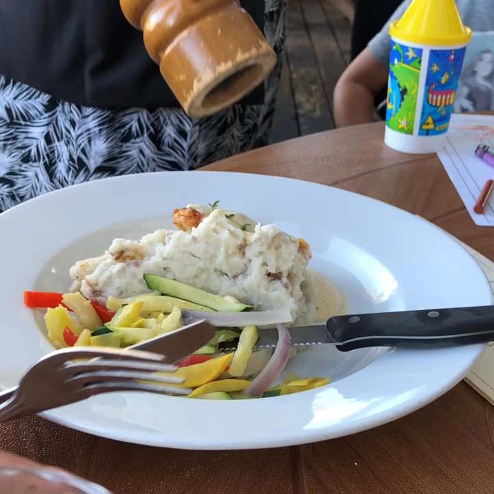 Trinity At City Beach - Fresh ground pepper on our food. That was very nice. Thank you! - American Near Me - Sandpoint, Idaho