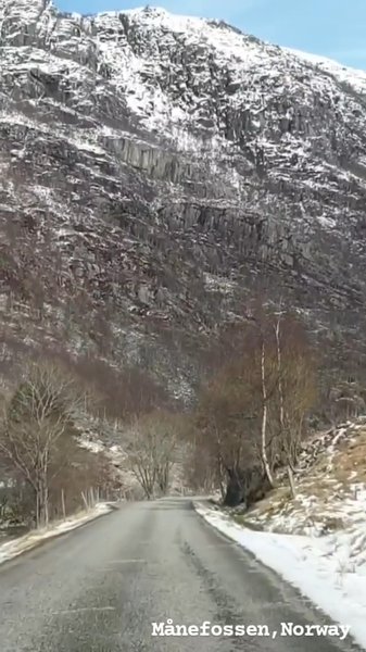 Photo of Månafossen, Norway (