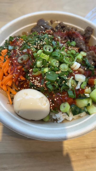 SeoulSpice - Classic with half white rice and half glass noodles - Korean Near Me - Washington, DC, District of Columbia