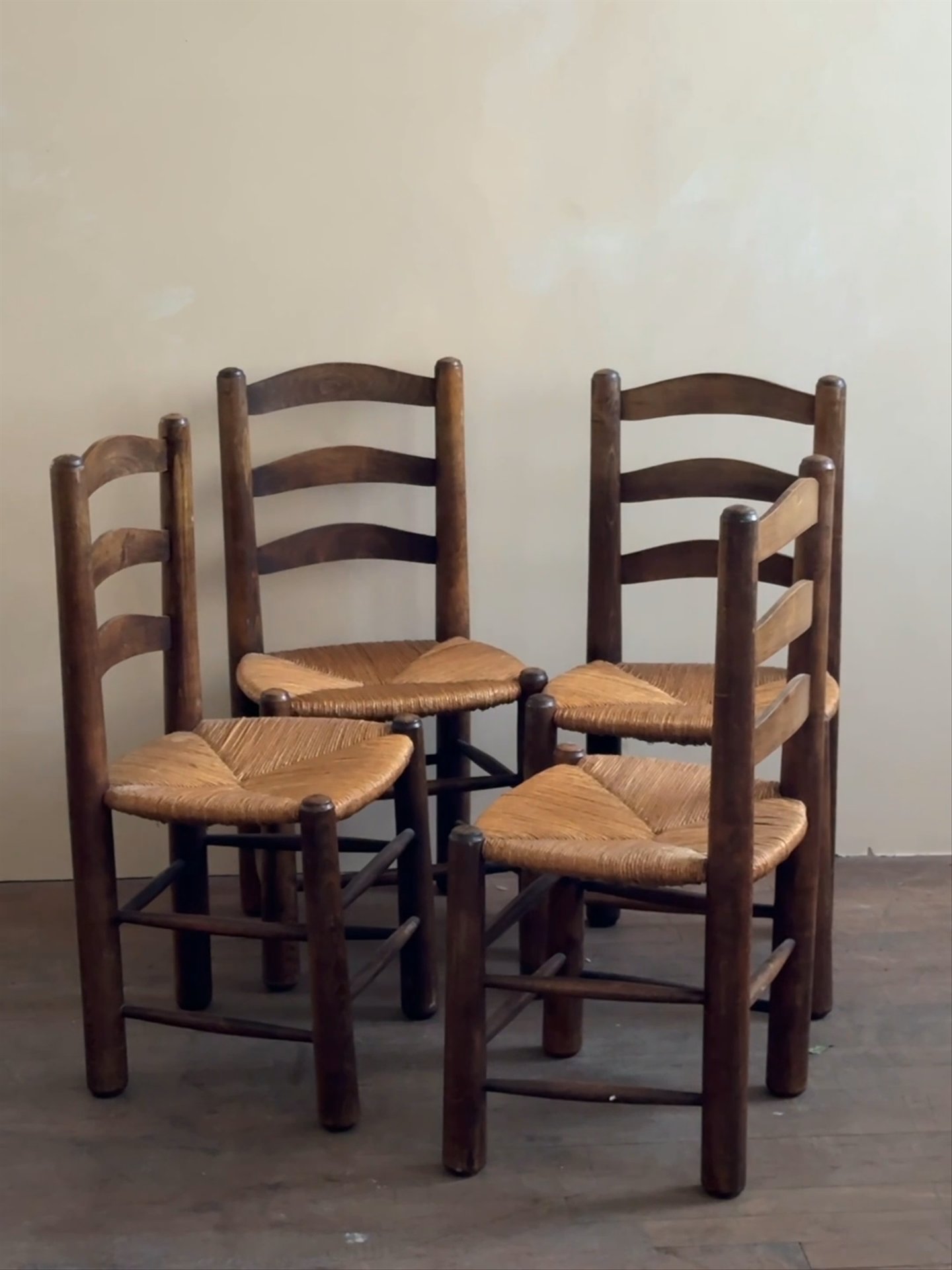 French Rush Chairs (Set of 4)