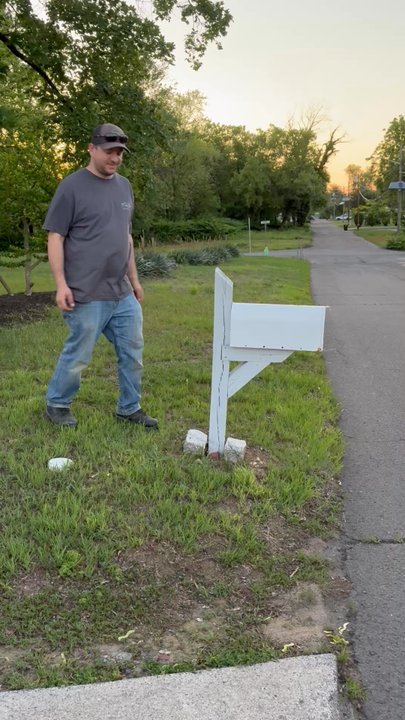 Mediocre Handyman - The old mailbox had been backed into several times and was just propped in the old hole! - Handyman Near Me - Haddonfield, New Jersey
