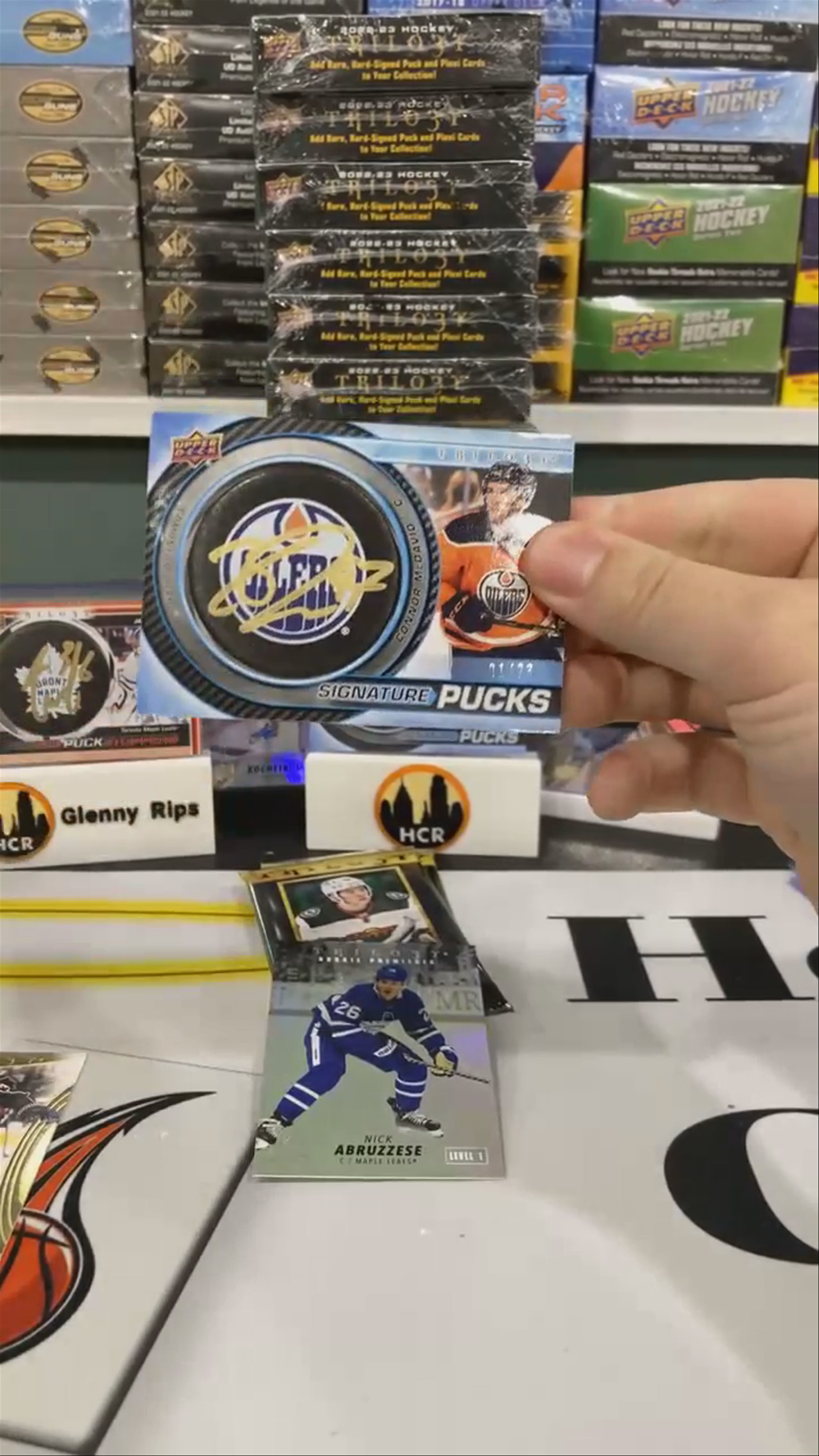 Connor Mcdavid Puck Auto 1/23 🔥🔥