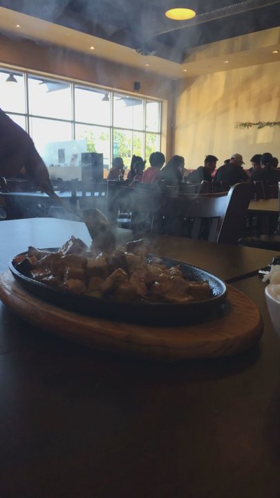 Kumare Restaurant & Bakery - (Sizzling) Tofu sisig - Filipino Near Me - Delta, British Columbia