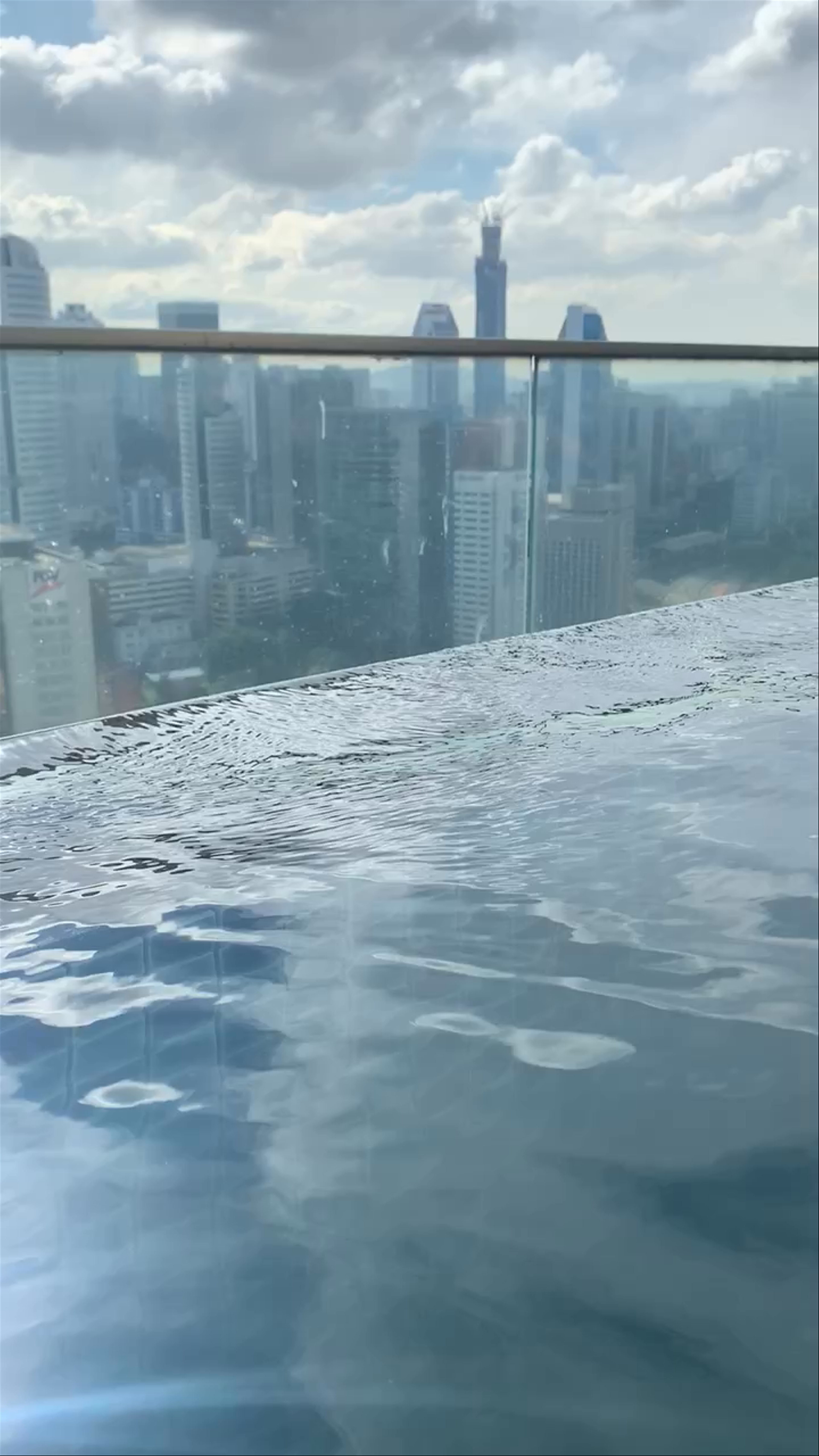 Sky-High Infinity Pool with Stunning Kuala Lumpur City Views