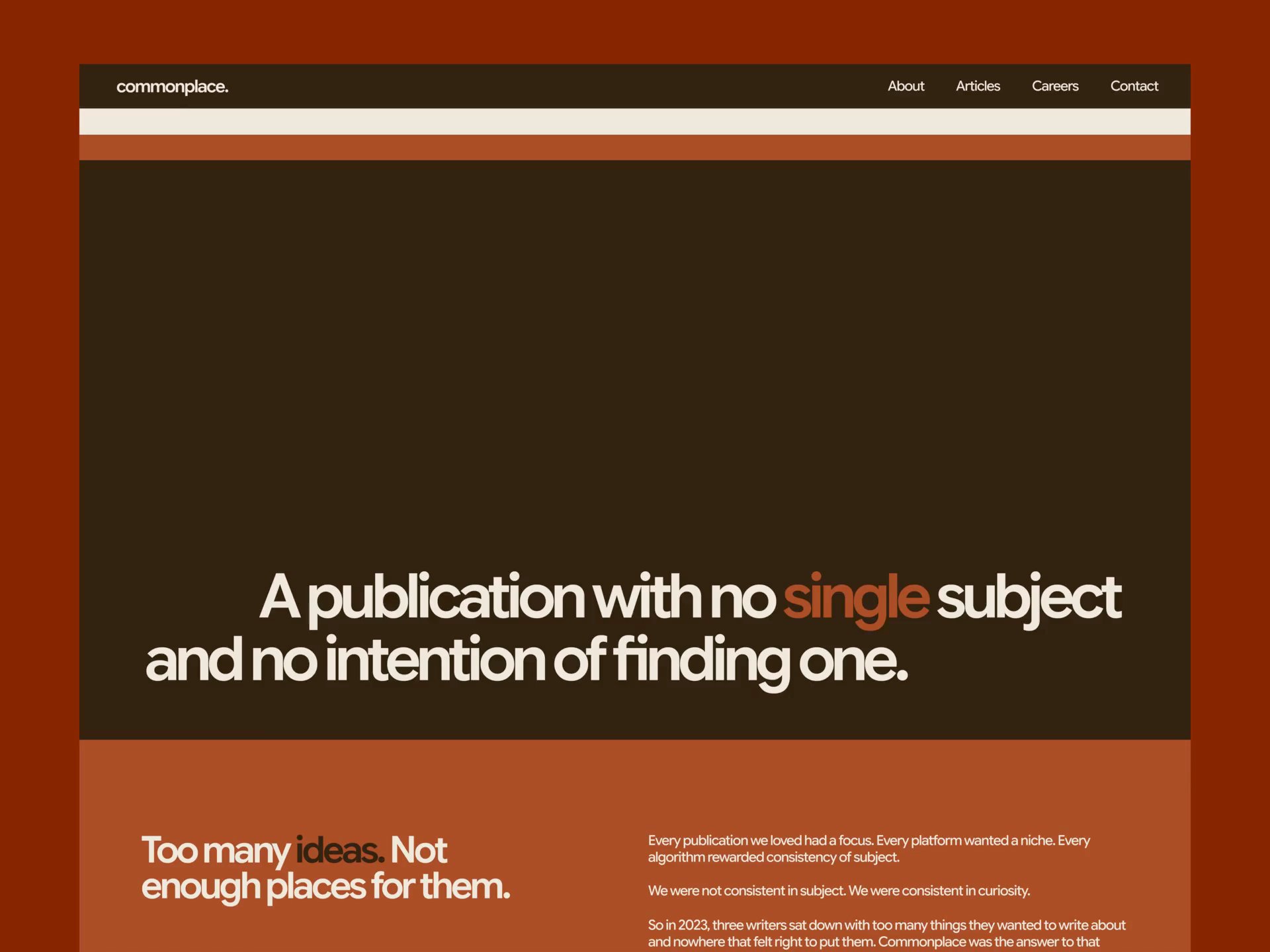 Commonplace