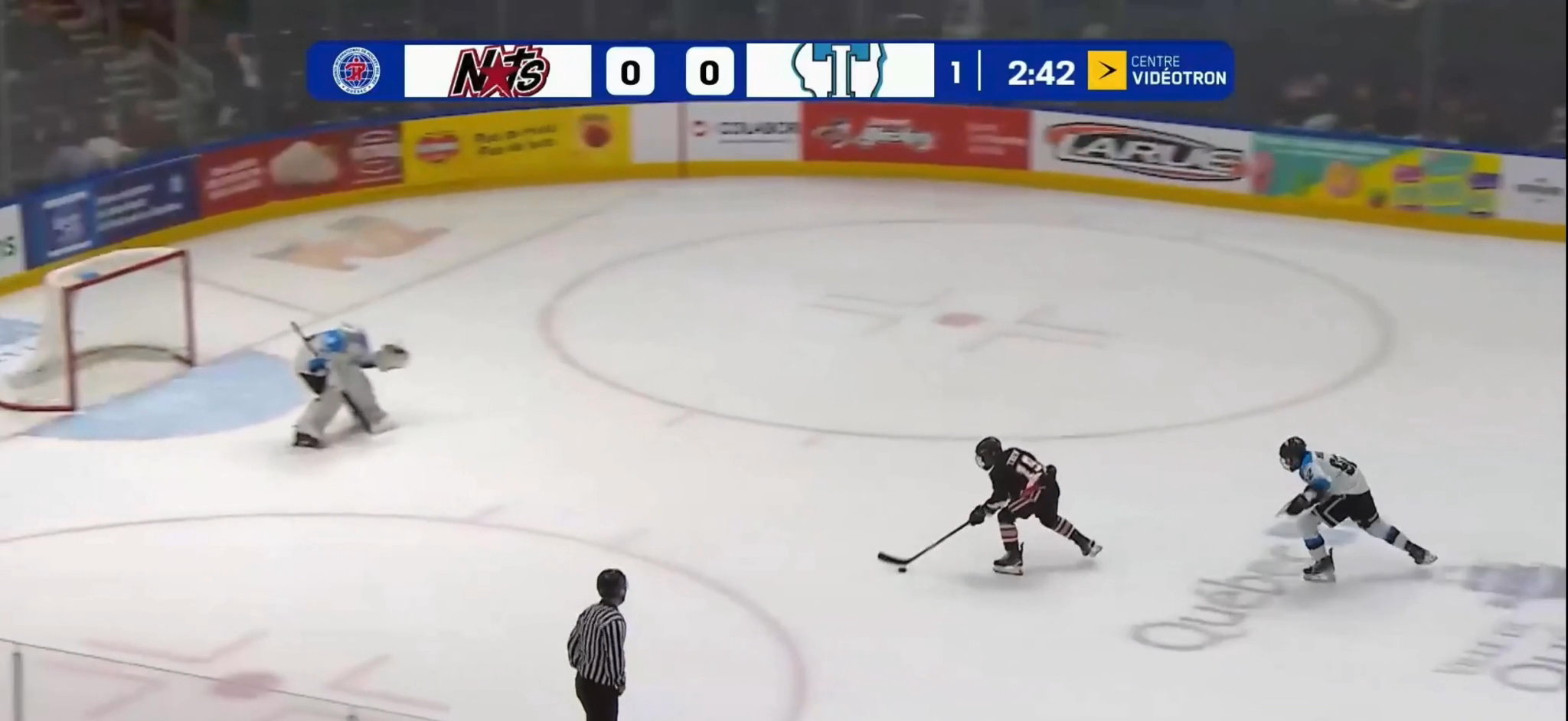 Lucas Katona's U13 PeeWee Quebec semifinal Highlights: Breakaway save
