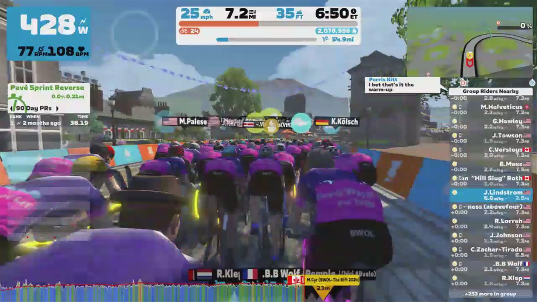 Zwift - Group Ride: Bicycle Way of Life Saturday Ride (D) on R.G.V. in France