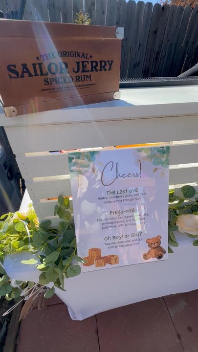 Twist & Spout - Cute bar for my baby shower - Bartenders Near Me