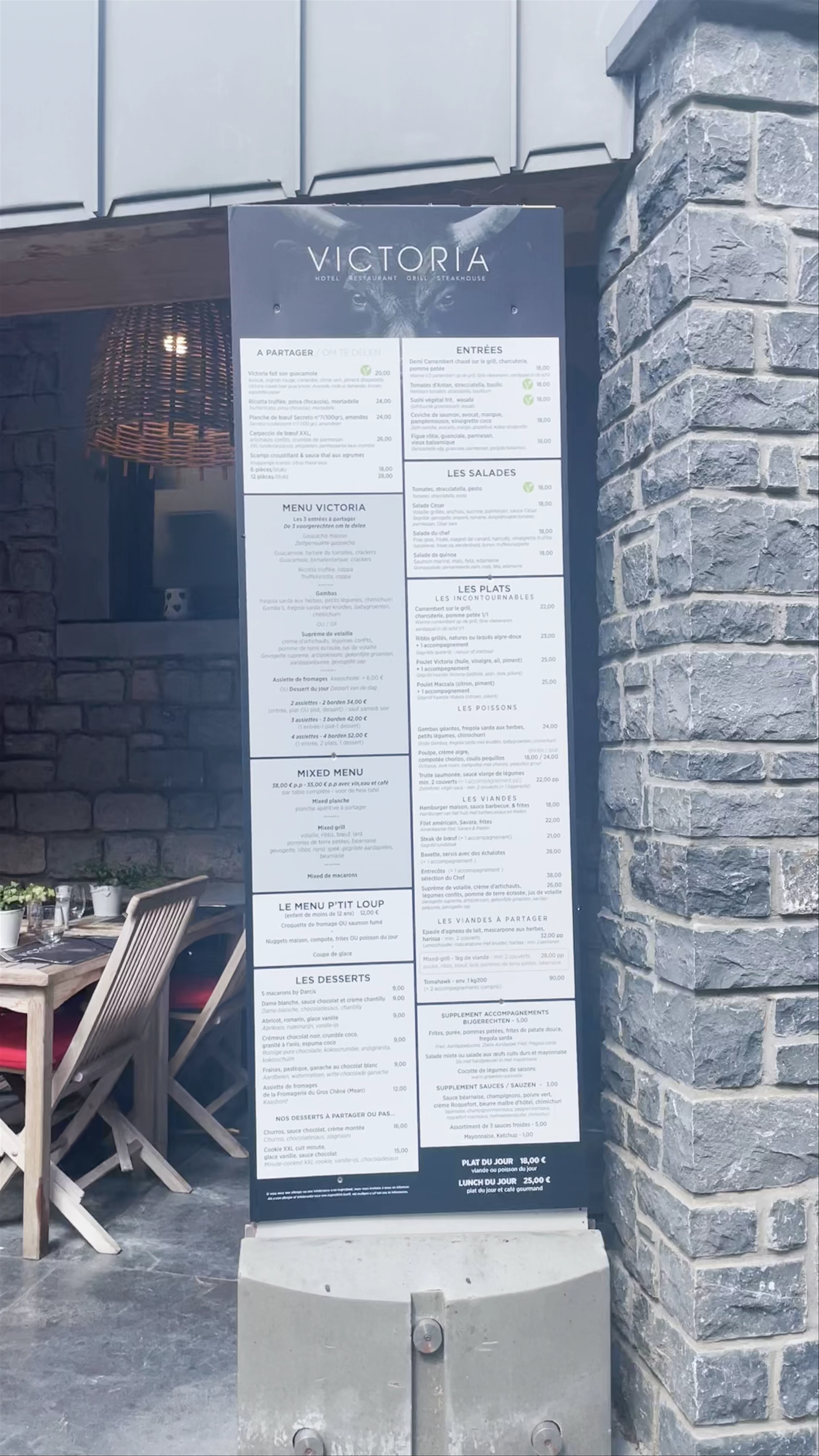 Restaurant Victoria, Rue des Récollectines