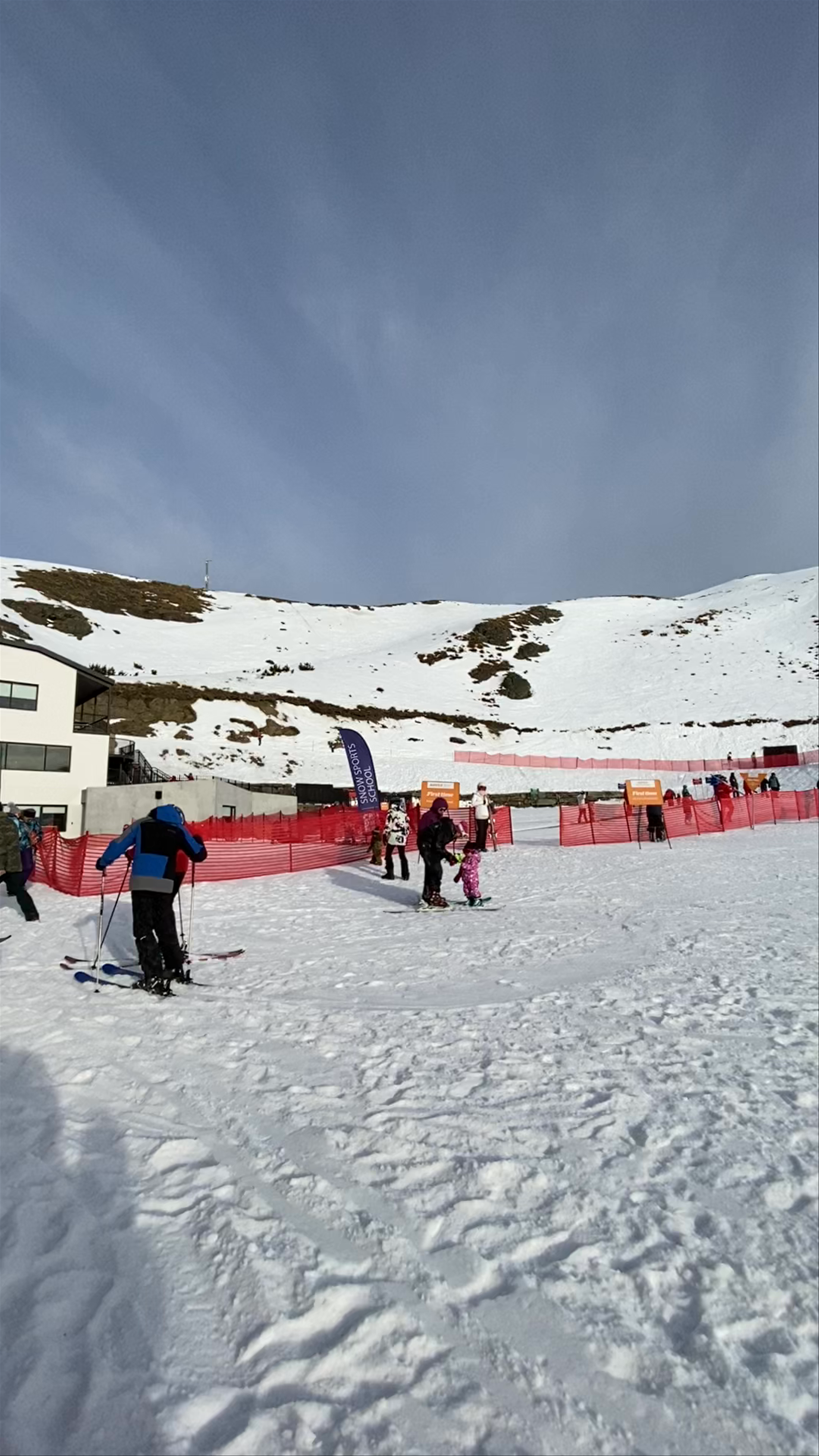 Snowy Family Fun and Ski Lessons at Cardrona Alpine Resort