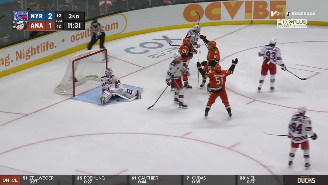 All Goals from Anaheim Ducks vs New York Rangers · Jan. 19, 2026