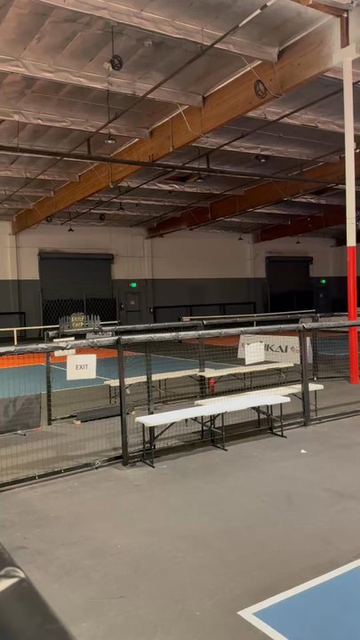 Pickleball Xscape - End of the night at the courts - Pickleball Near Me - Westminster, California