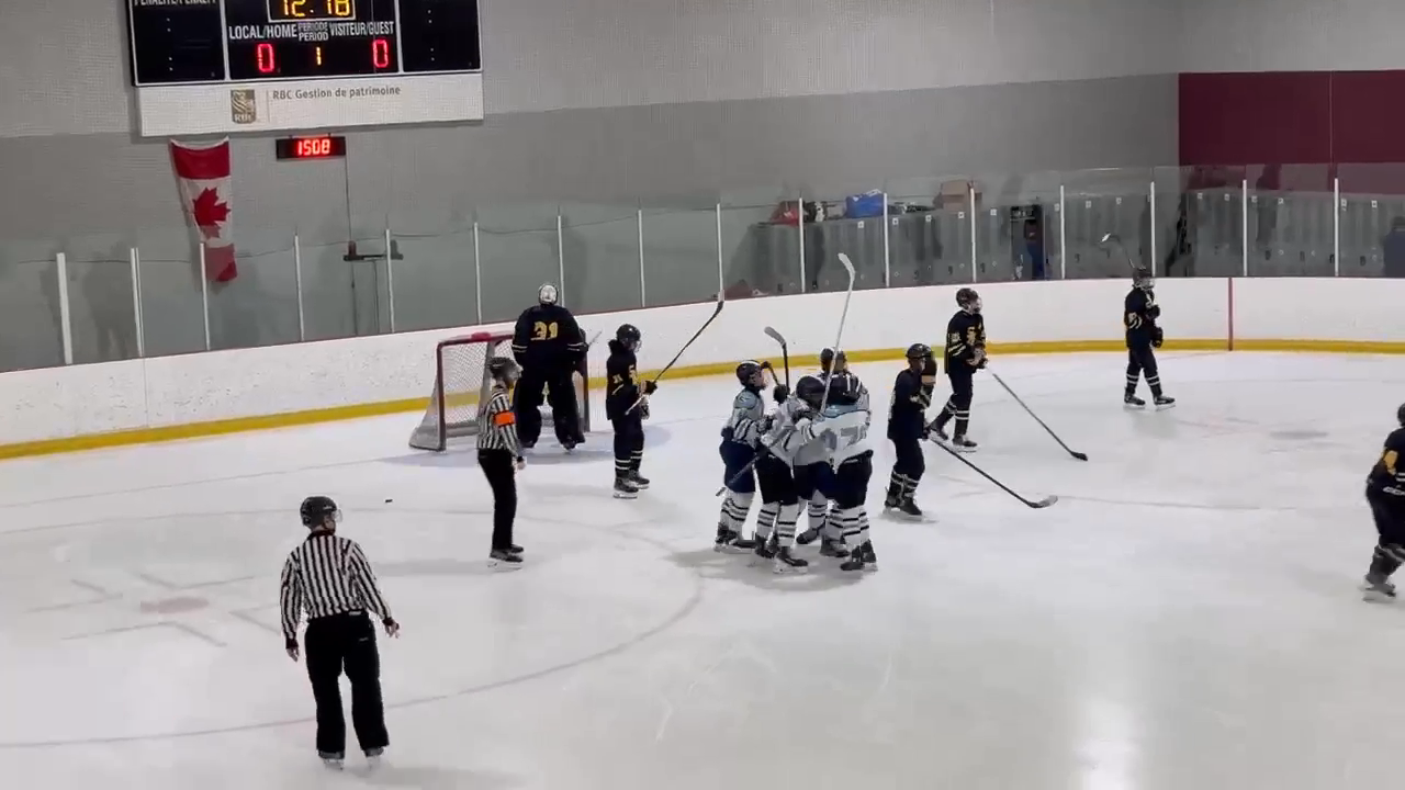 Liam Stanley's First Goal Highlights for É. Sec. Père-Marquette M15 D3