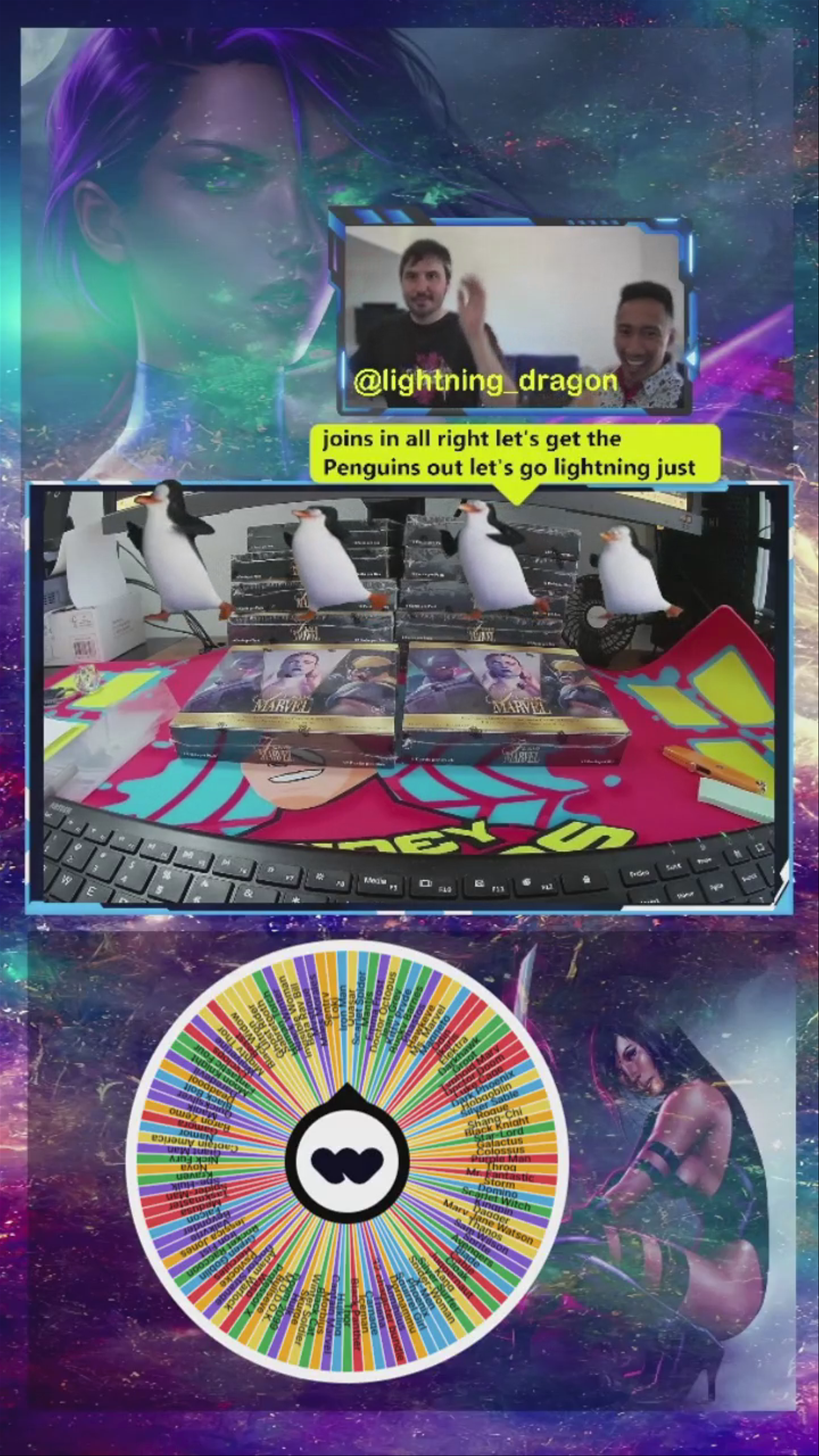 Lightning_Dragon's 1st Raid Penguin Dance with Spidey!