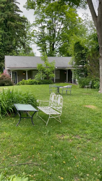 The Daily Bean - Super cute back yard - Coffee & Tea Near Me - Vernon Township, New Jersey