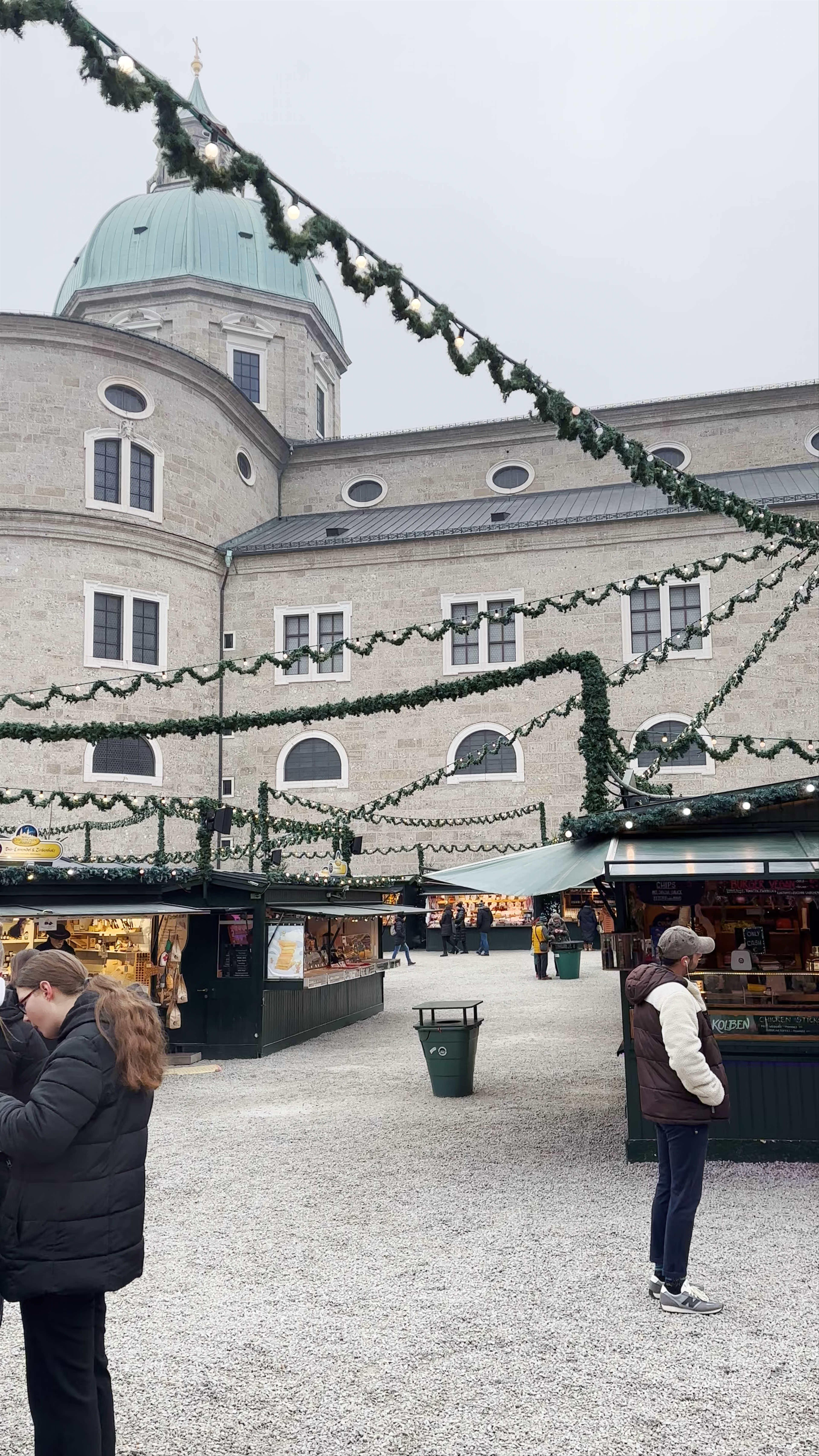 Winter Market Magic at Domplatz, Salzburg