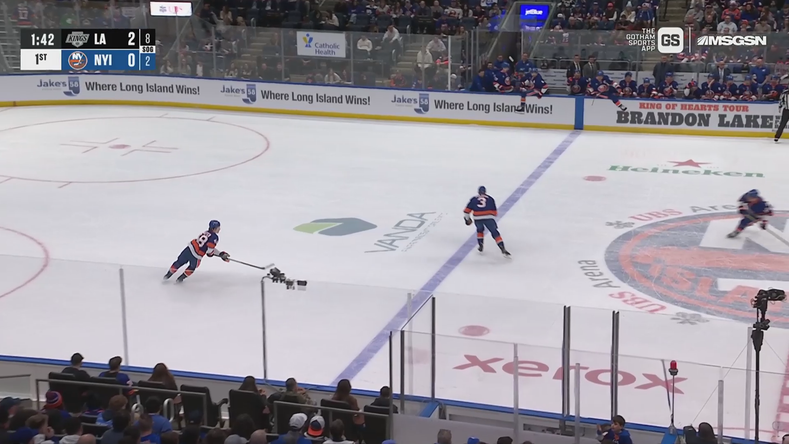 Kempe redirects Panarin pass to extend lead · Mar 13, 2026