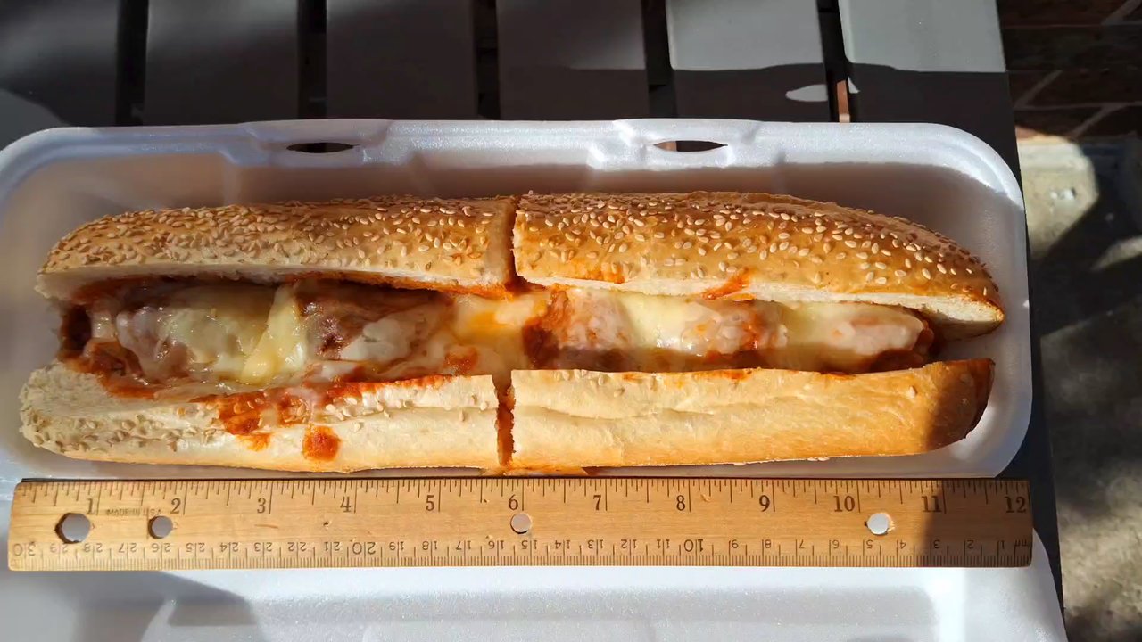 Antonella's Italian Kitchen - Meatball Parmigiana: meatballs, marinara, parmesan, mozzarella & served on a 12 inch liscios seeded roll. - Italian Near Me - Rosemont, Pennsylvania