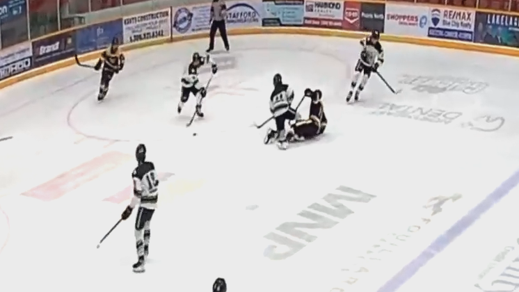 Sam Romanow's Impressive Defensive Play for North East Wolfpack U15 AA