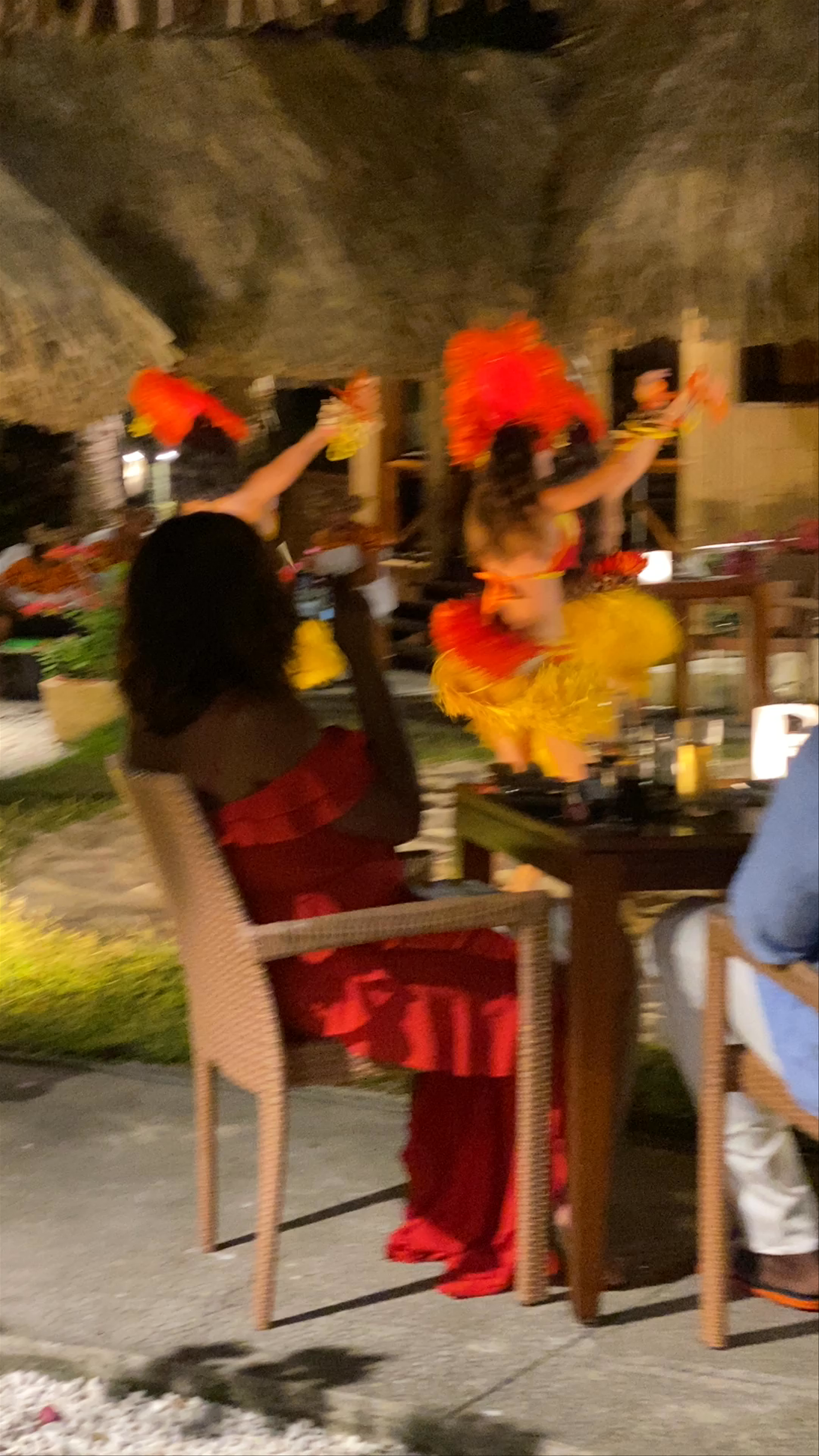 Polynesian dance show at the InterContinental Le Moana Bora Bora