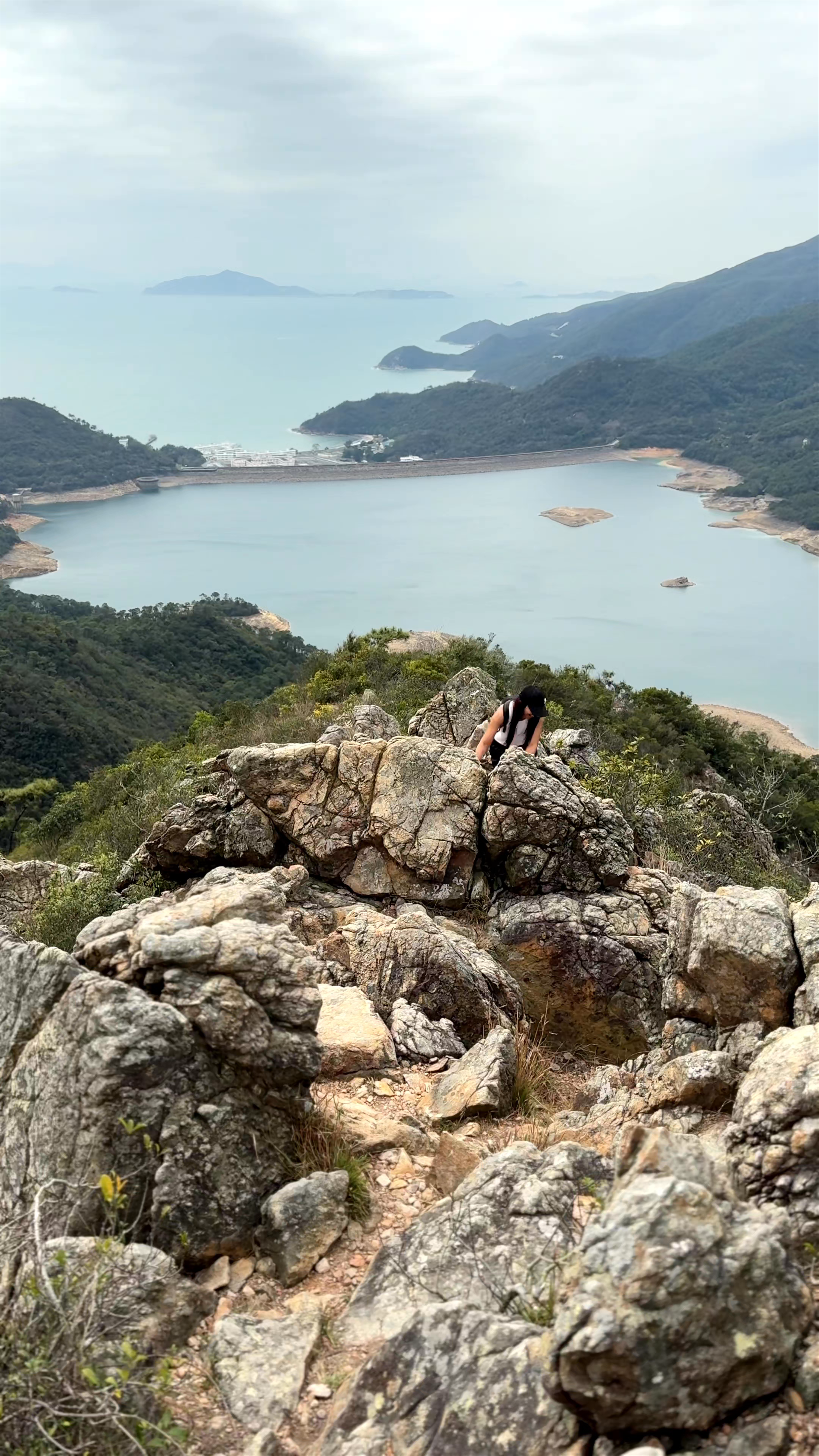 Rock Scrambling Adventure on Lantau Island, Hong Kong