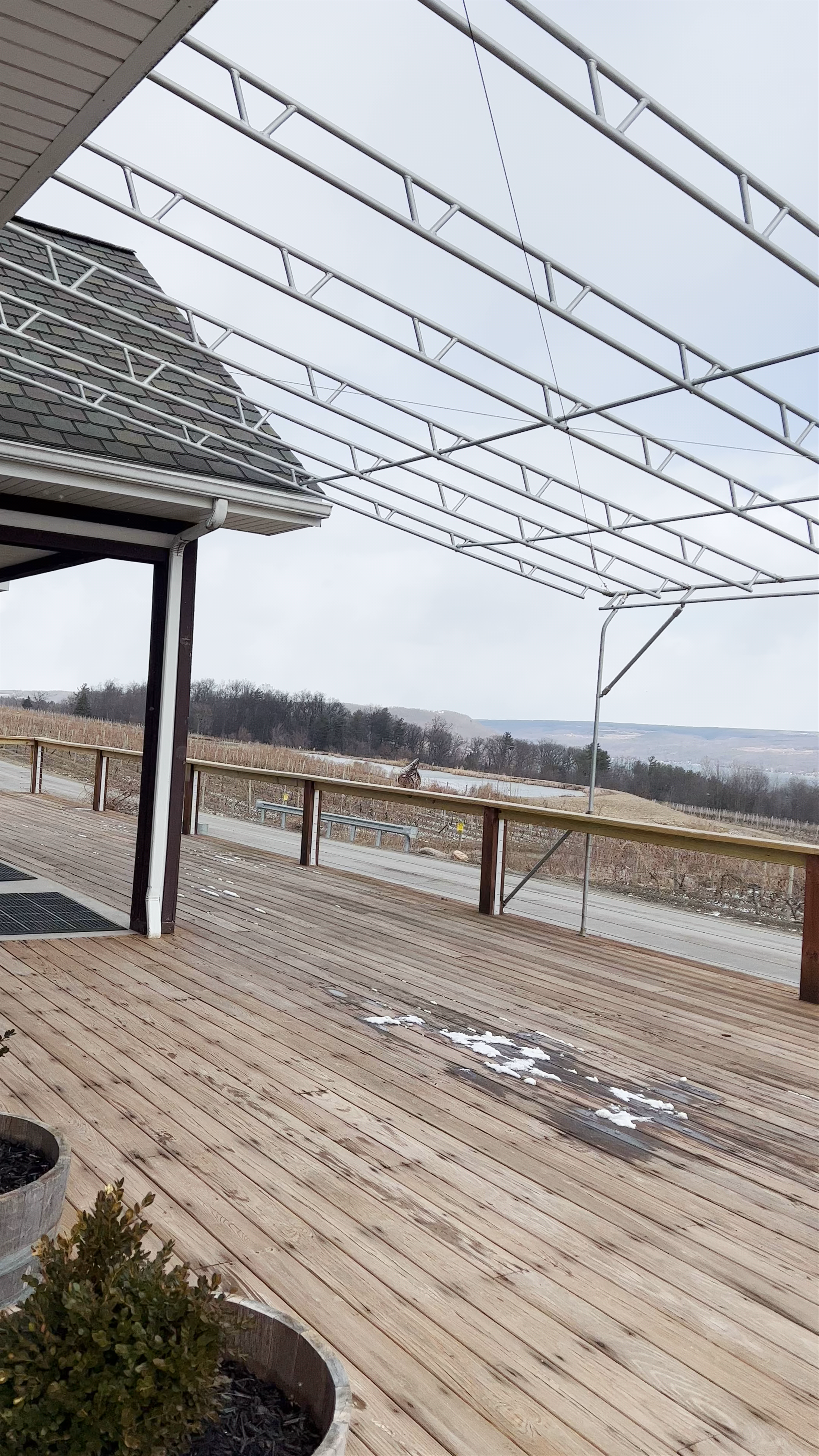 Winter Serenity at Dr. Konstantin Frank Winery in Hammondsport, New York