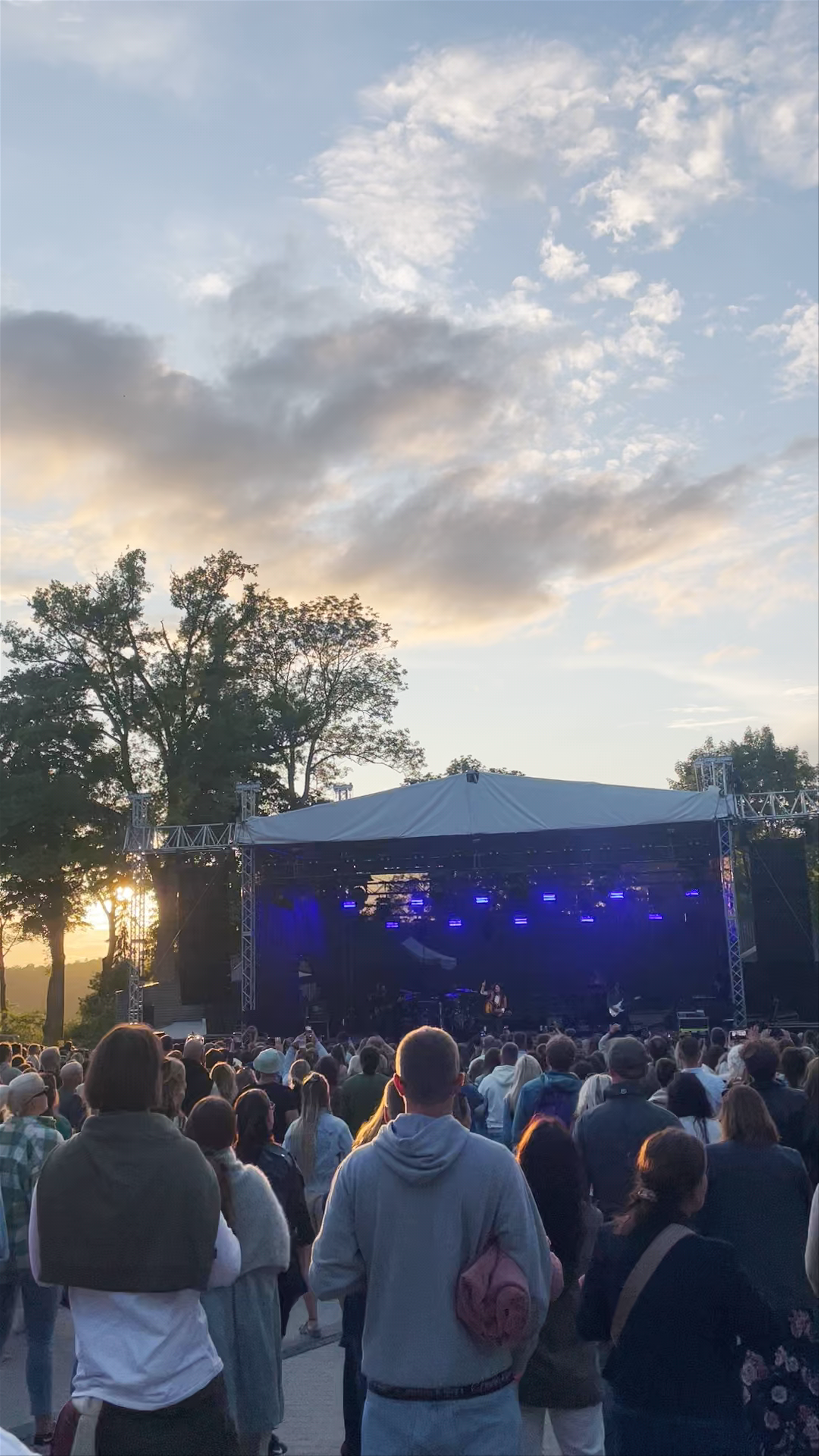 Sunset Concert at Sigulda Castle Ruins, Latvia