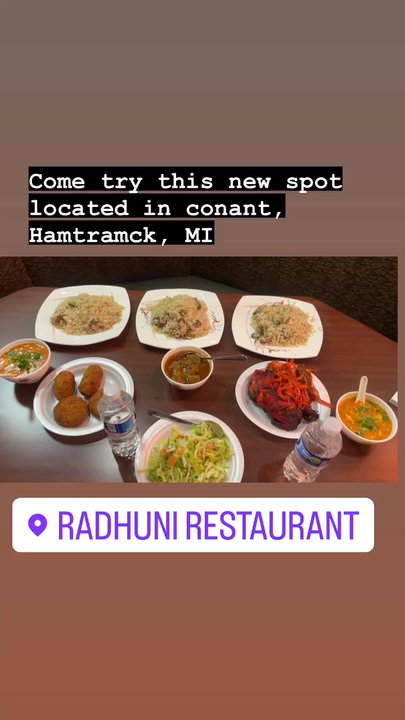 Radhuni restaurant - Few items that I ordered which was amazing - Indian Near Me - Detroit, Michigan