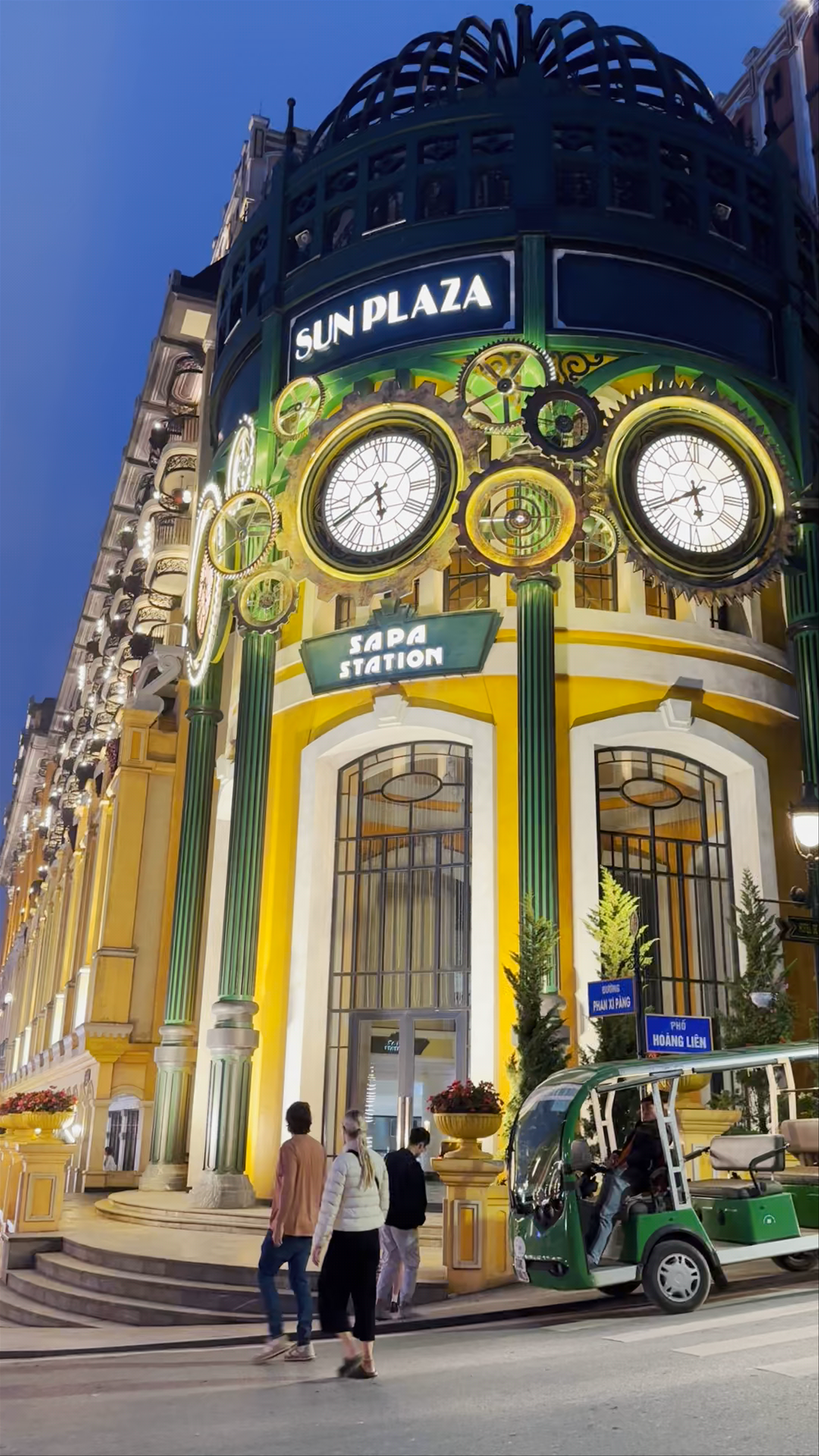 Evening Magic at Sun Plaza & Sapa Station, Lào Cai, Vietnam